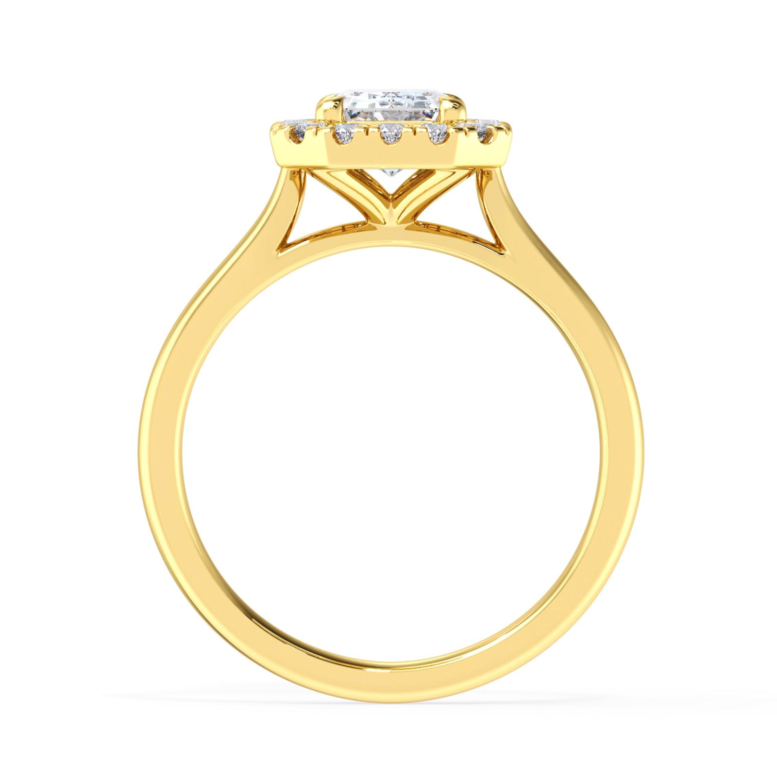 Ariana in 18k Yellow Gold — view 3