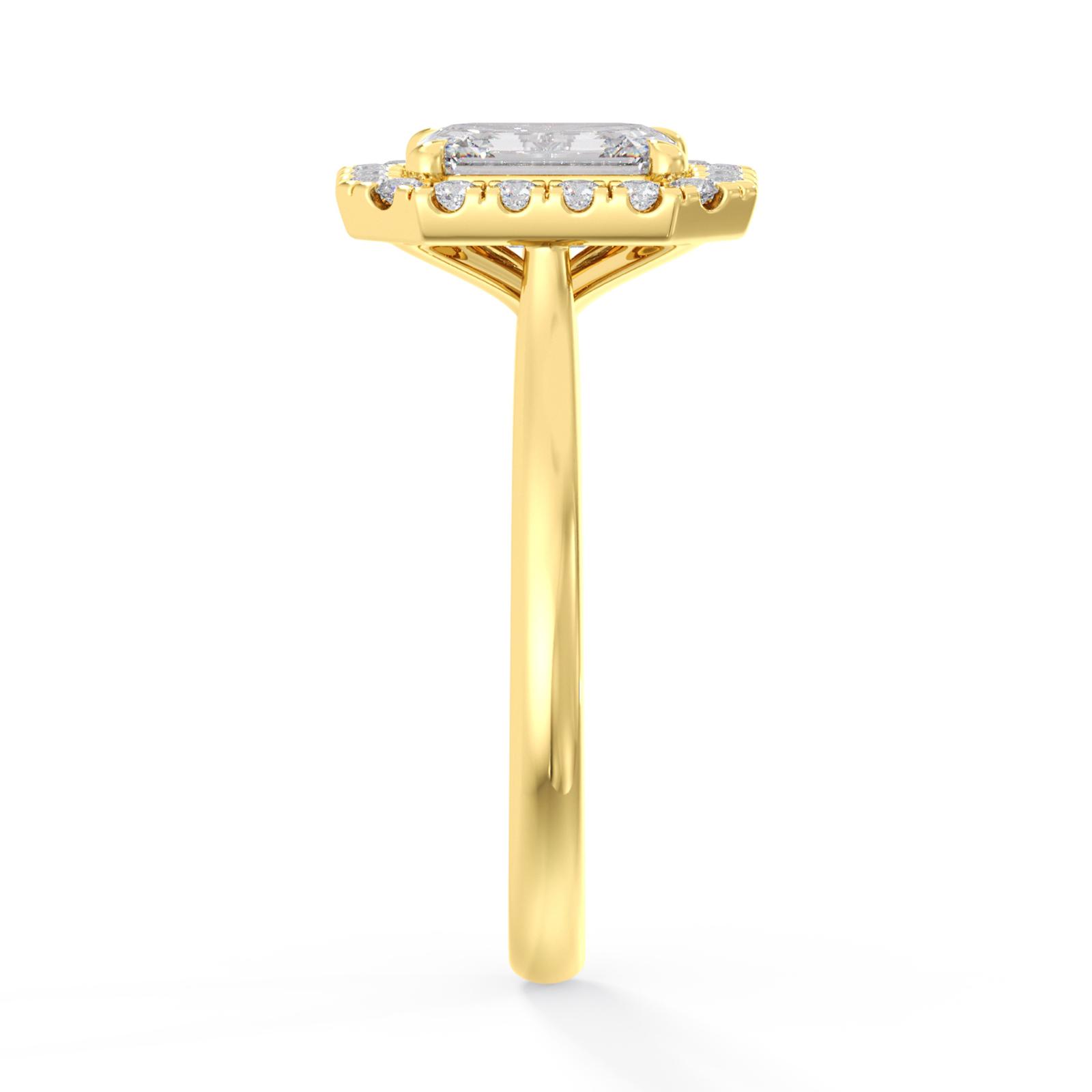 Ariana in 18k Yellow Gold — view 4