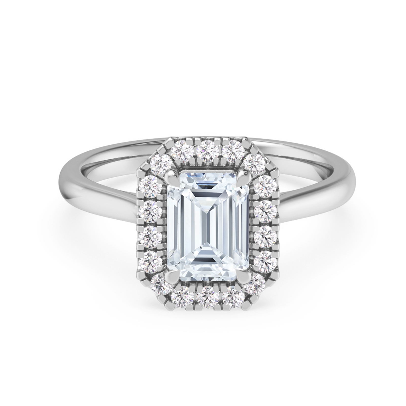 Ariana in 18k White Gold
