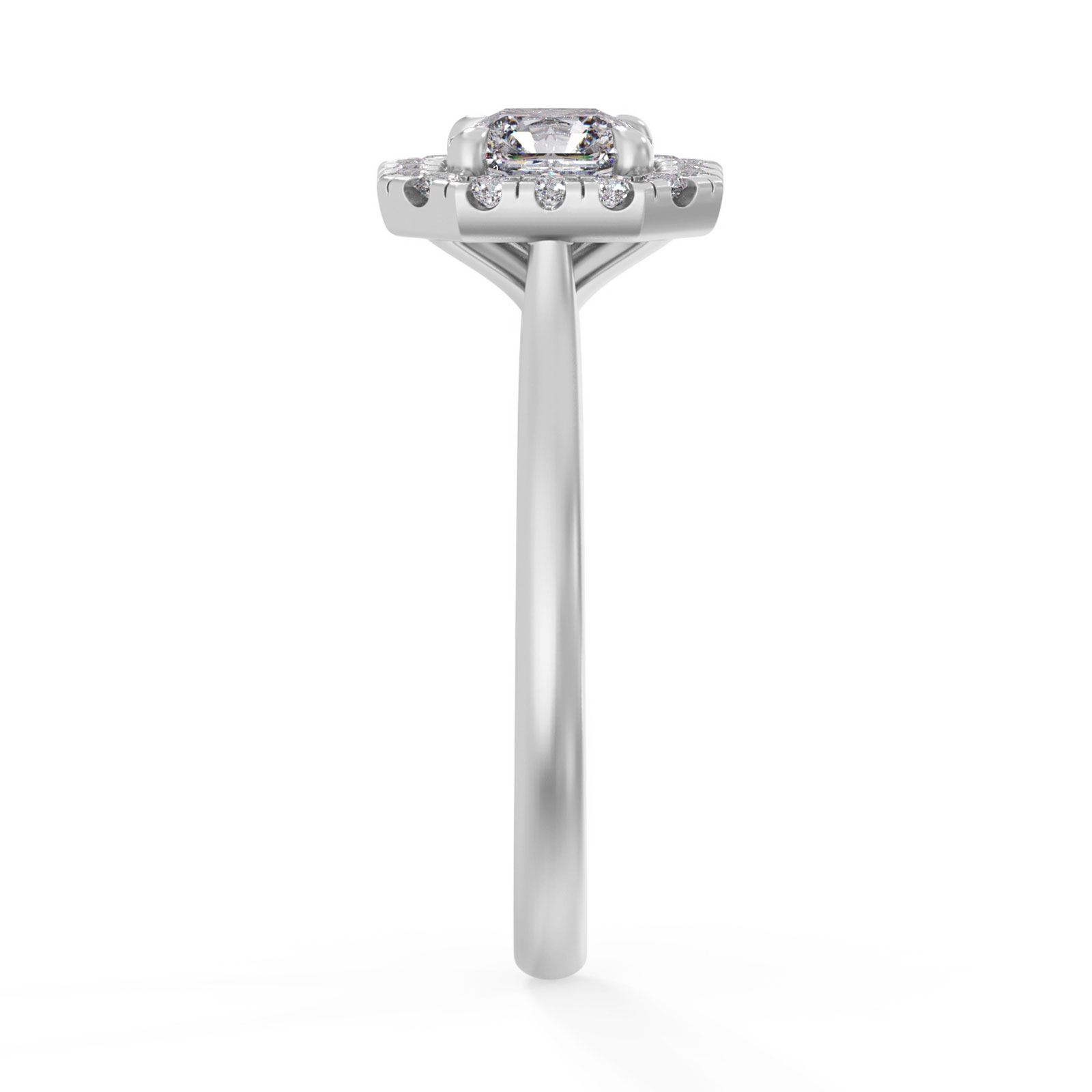 Frankie in 18k White Gold — view 4