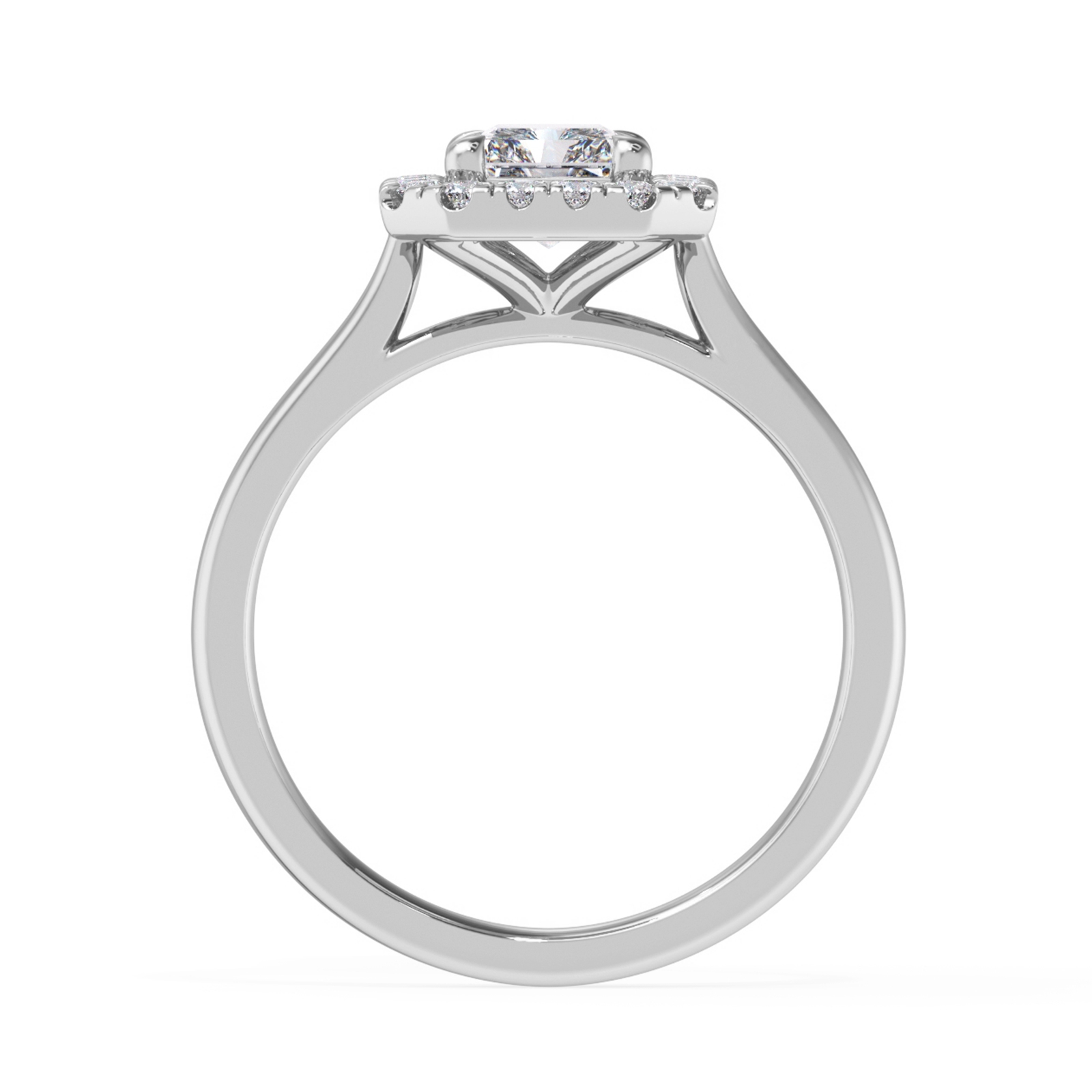 Kalista in 18k White Gold — view 3