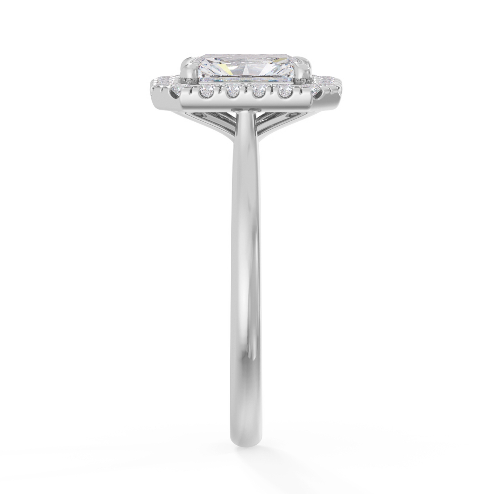 Kalista in 18k White Gold — view 4