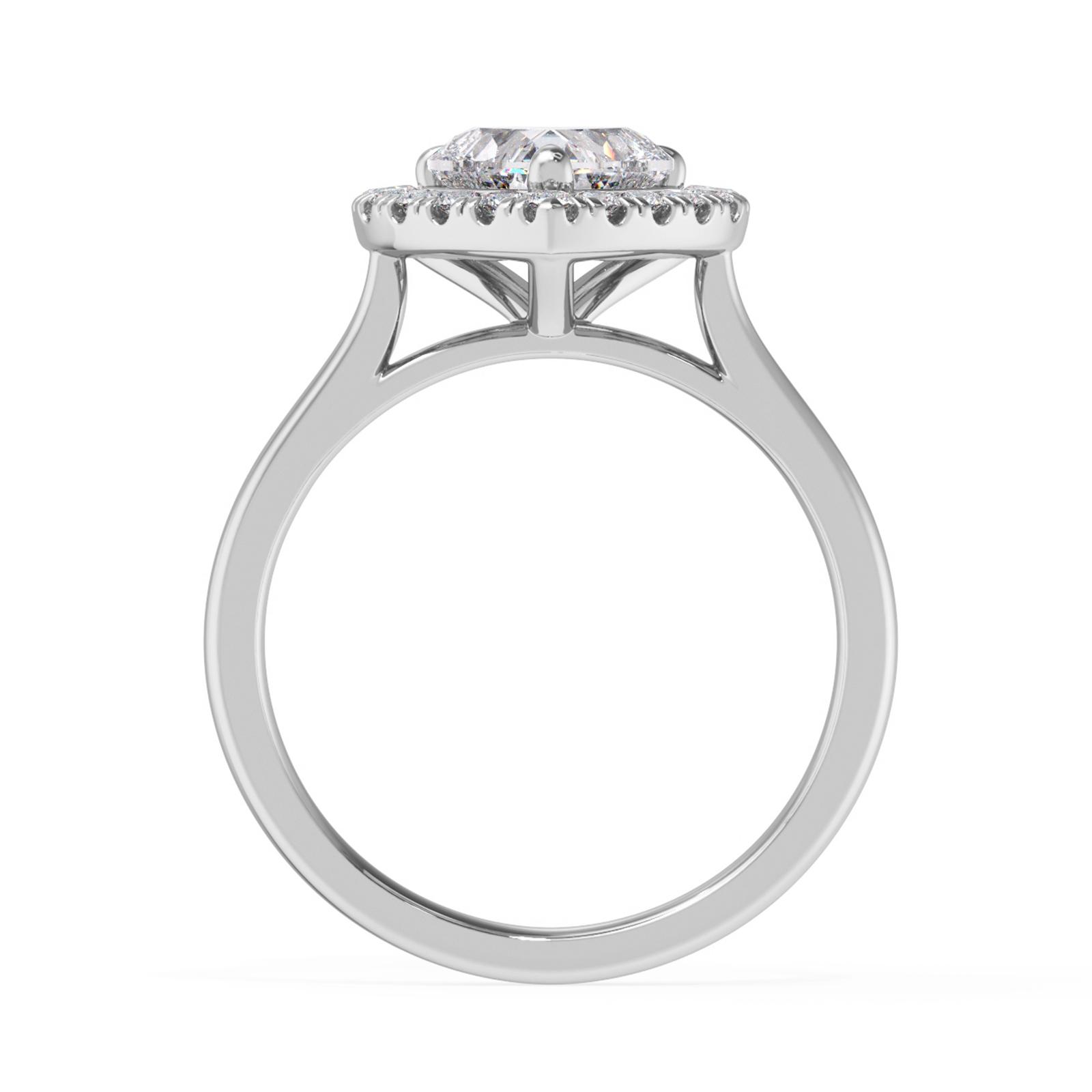 Malia in 18k White Gold — view 3