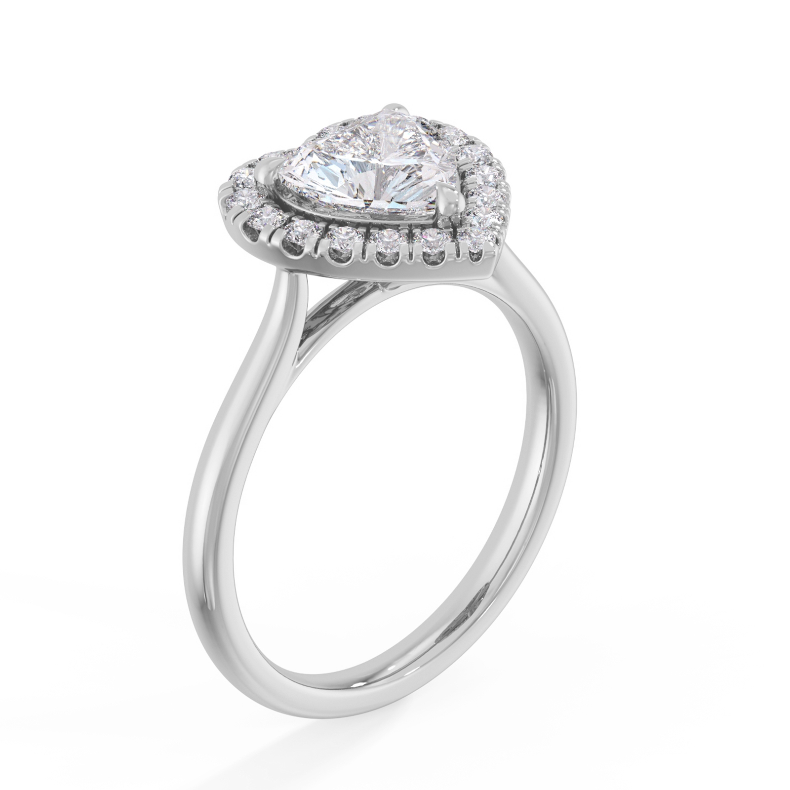 Malia in 18k White Gold — view 2
