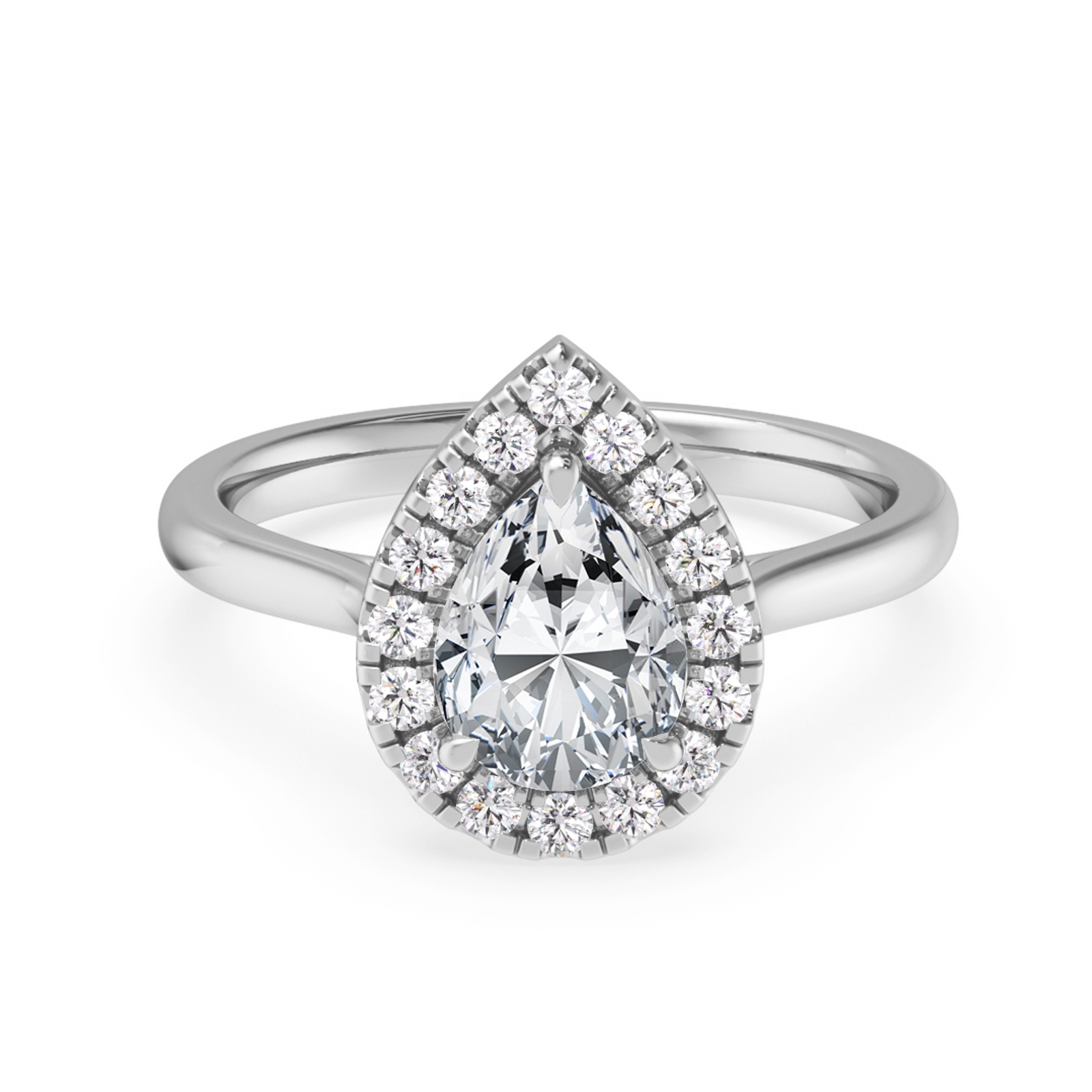 Paulina in 18k White Gold