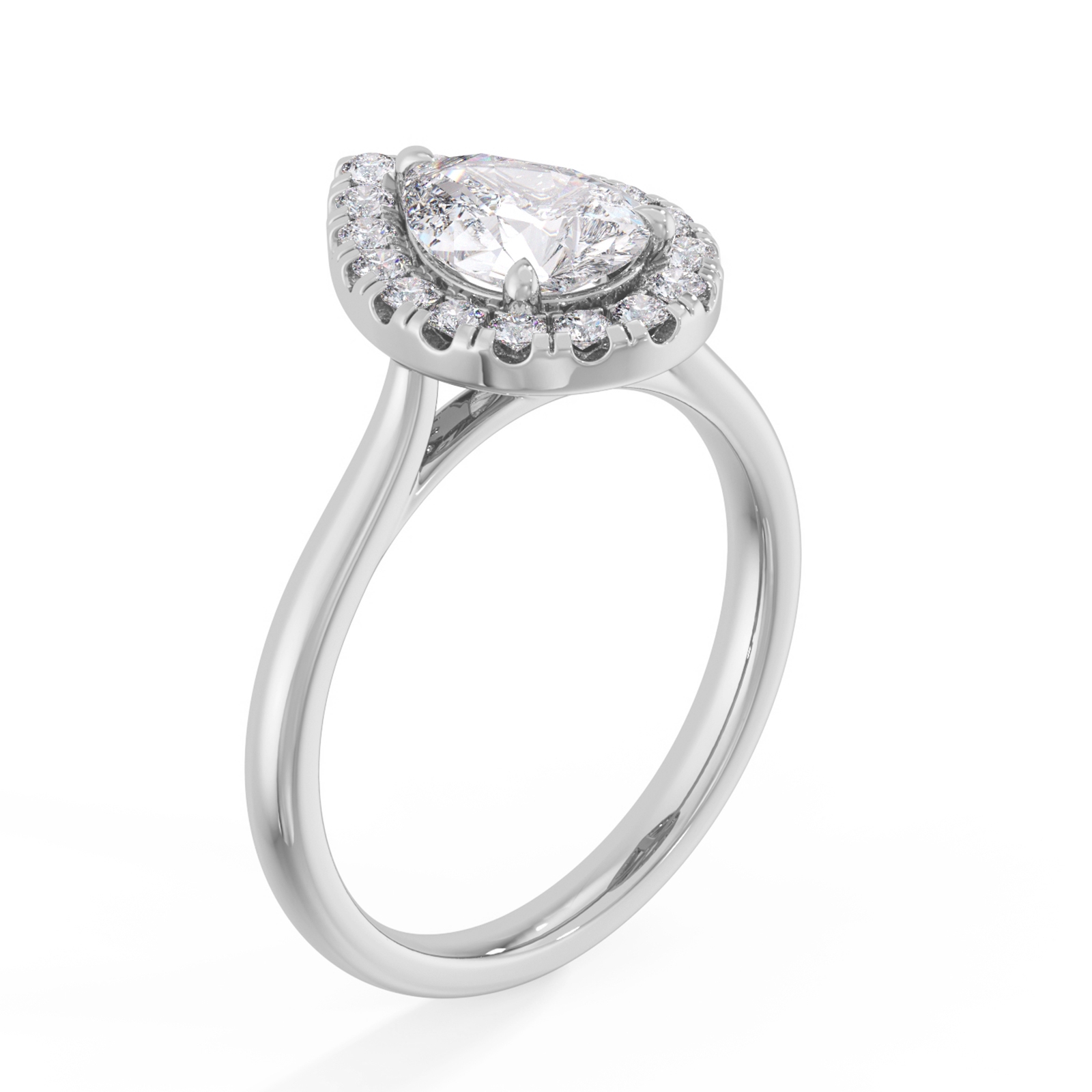 Paulina in 18k White Gold — view 2