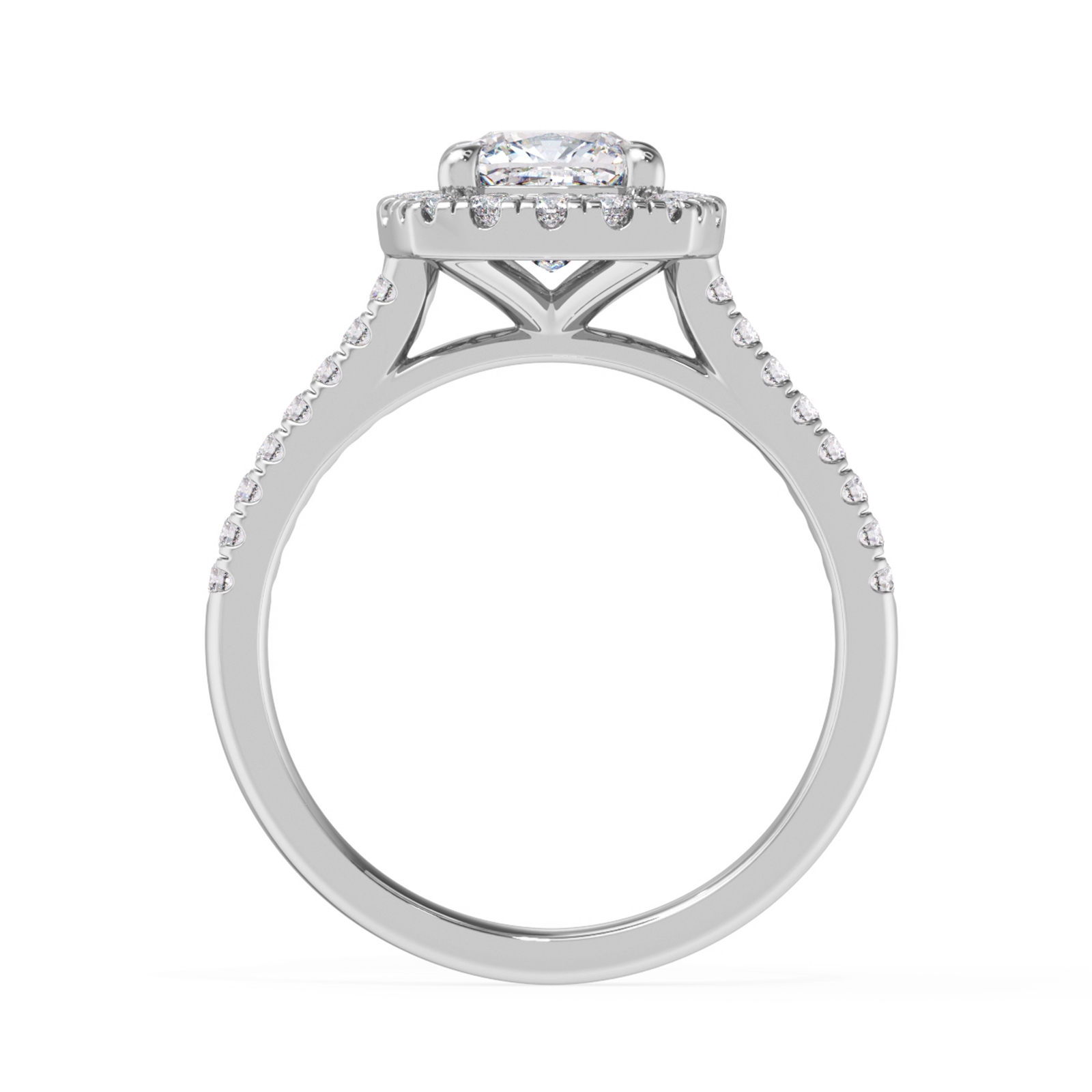 Missie in 18k White Gold — view 3