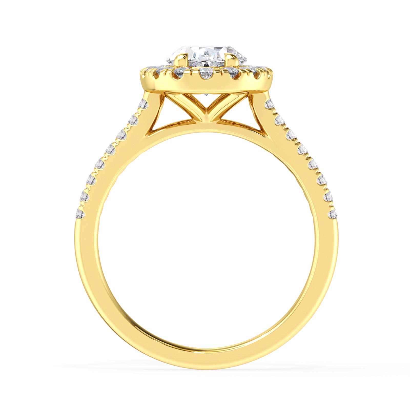 Kensey in 18k Yellow Gold — view 3