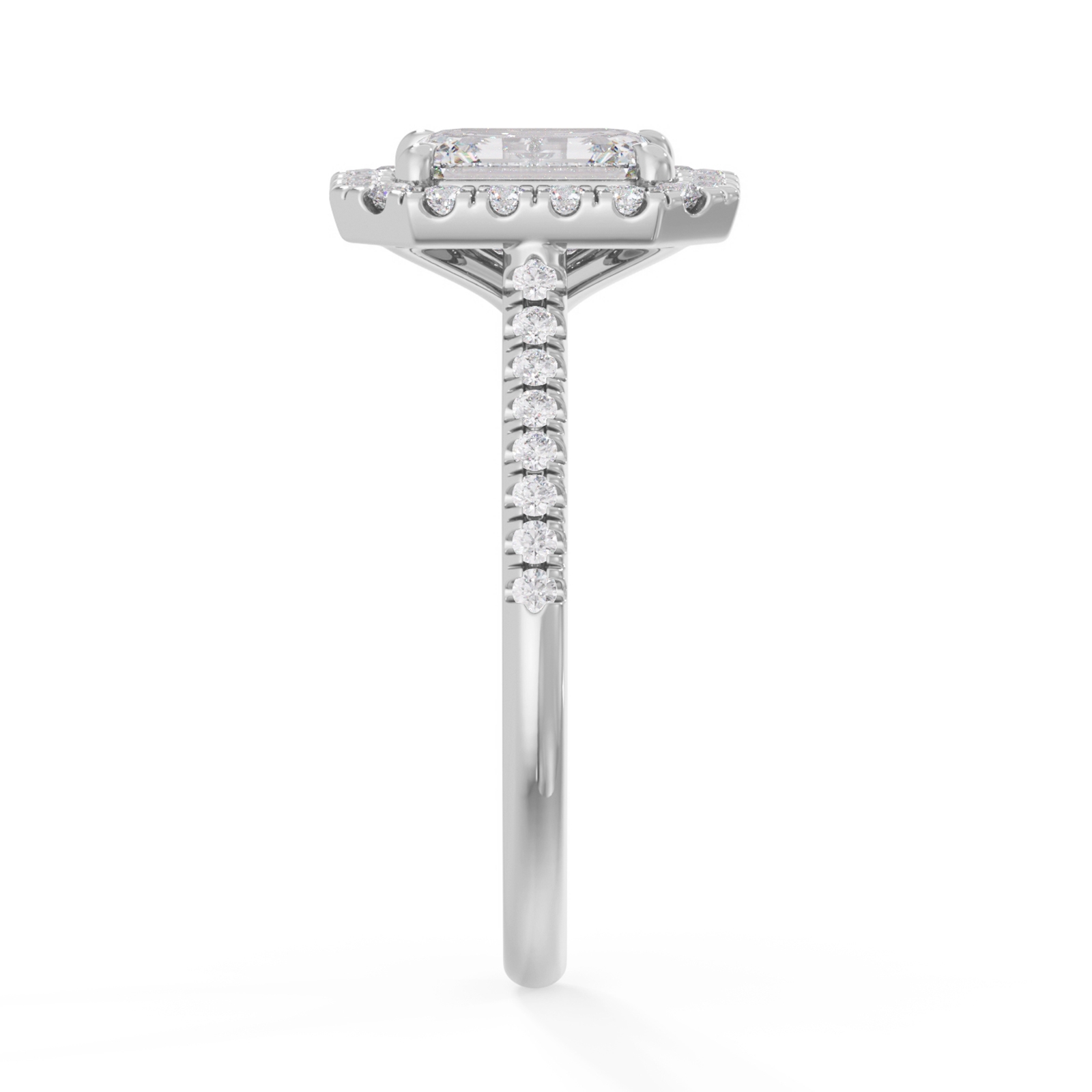 Bridget in 18k White Gold — view 4