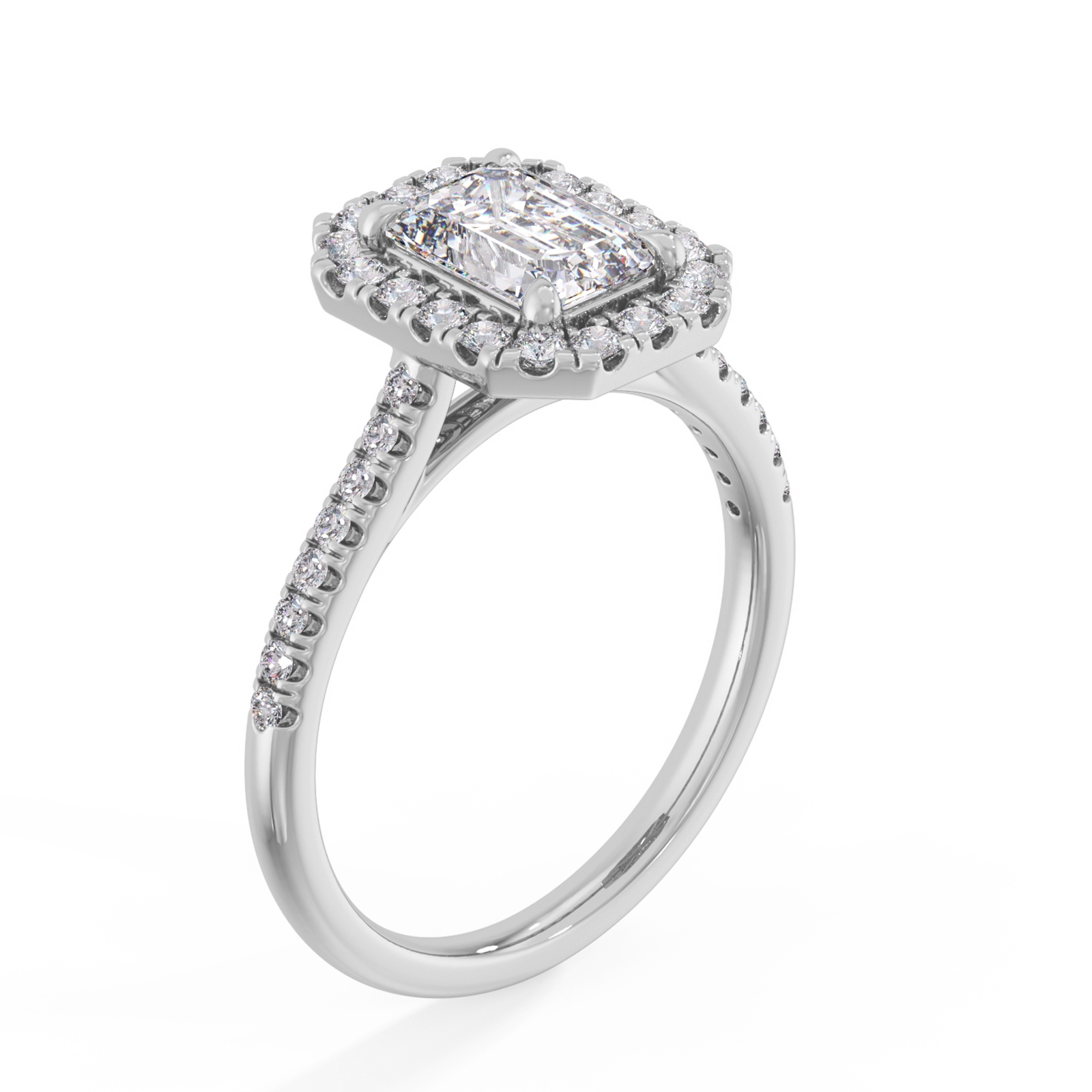 Bridget in 18k White Gold — view 2