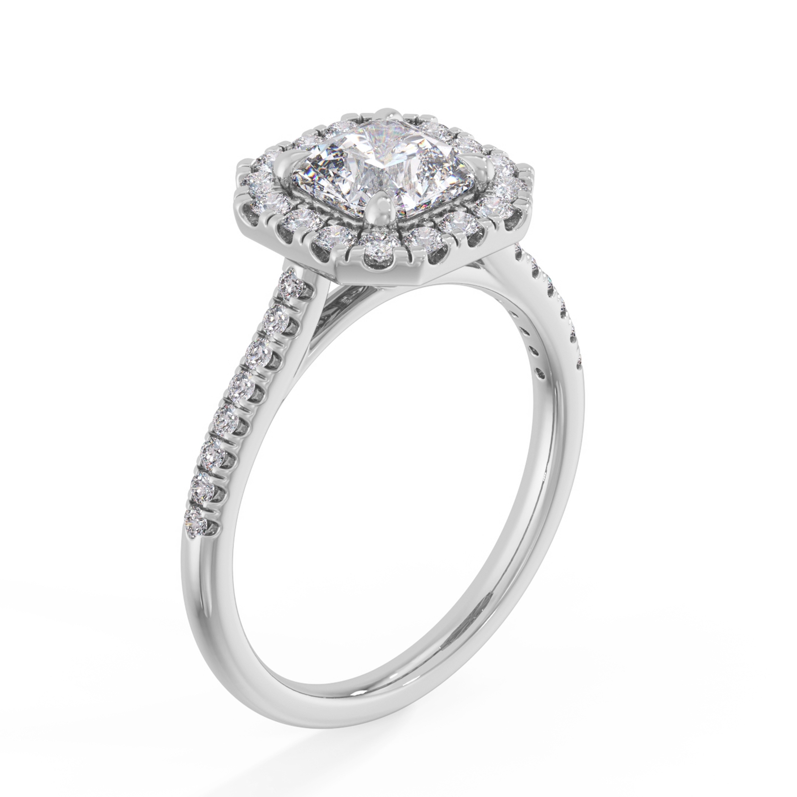 Ariel in 18k White Gold — view 2