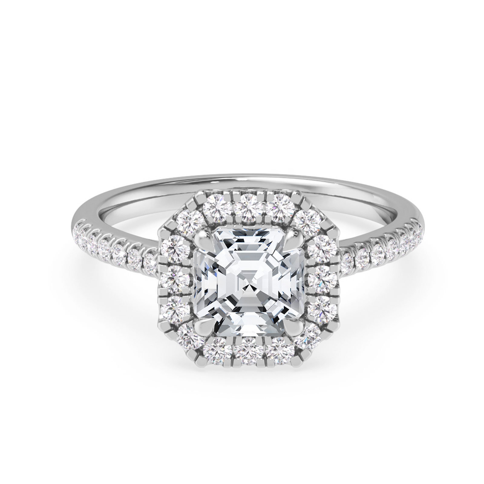 Ariel in 18k White Gold