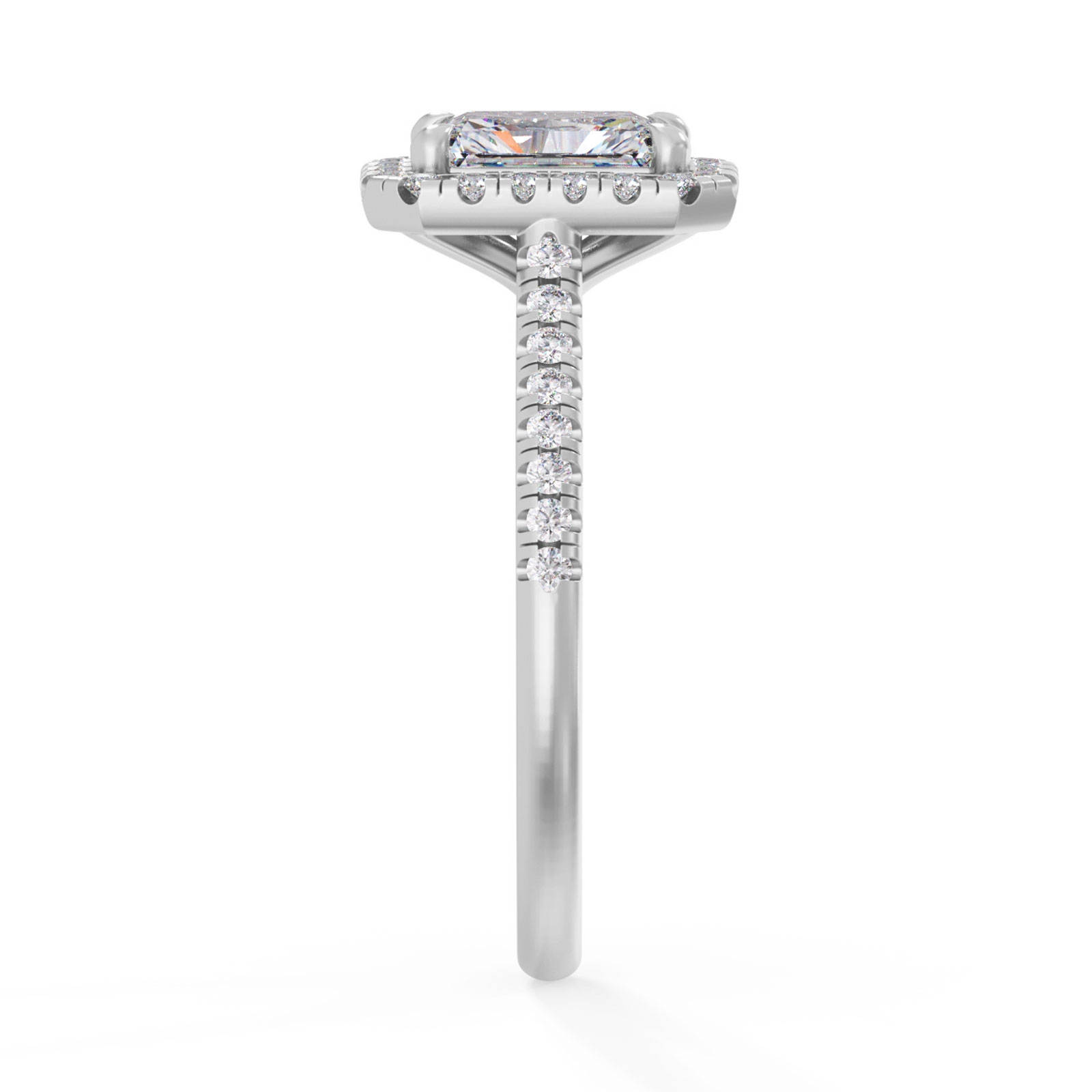 Eadie in 18k White Gold — view 4
