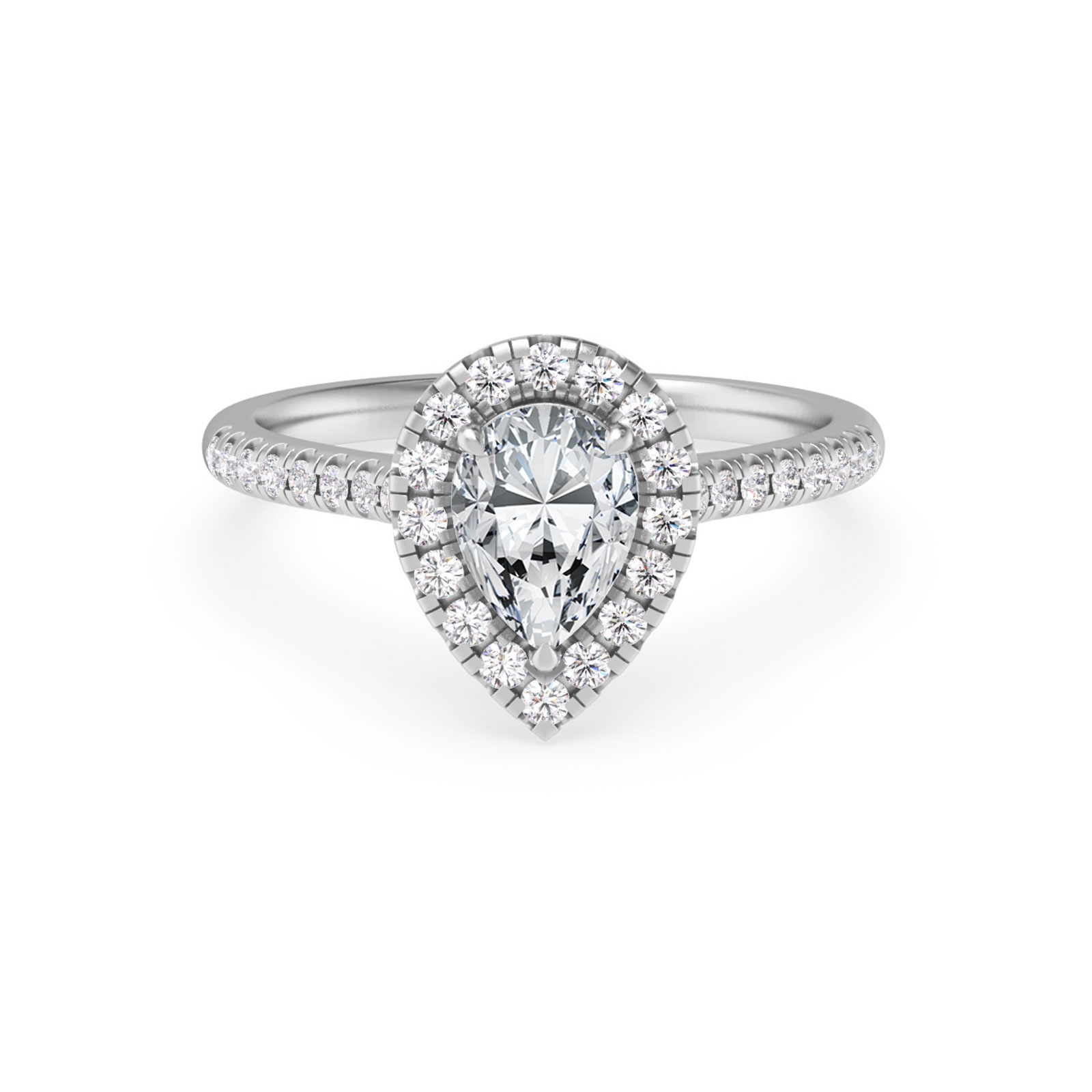Snow in 18k White Gold