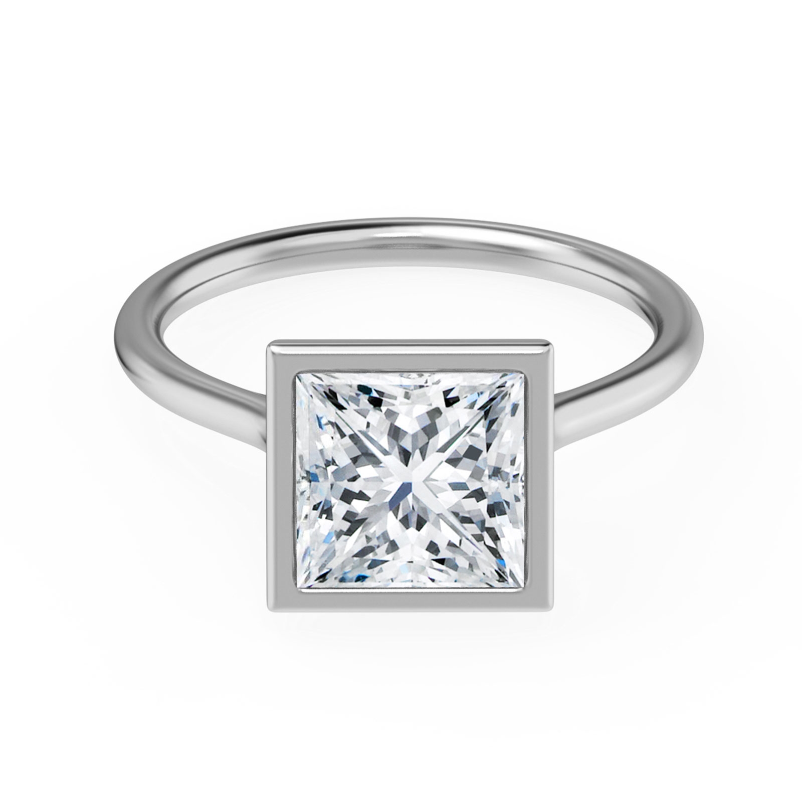Lorena in 18k White Gold