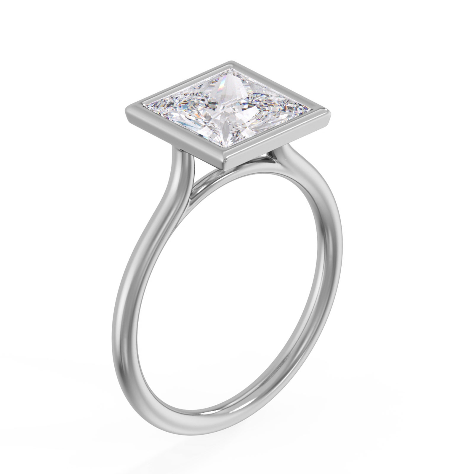 Lorena in 18k White Gold — view 2
