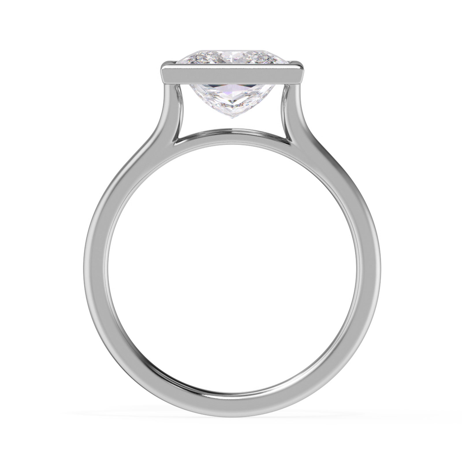 Lorena in 18k White Gold — view 3