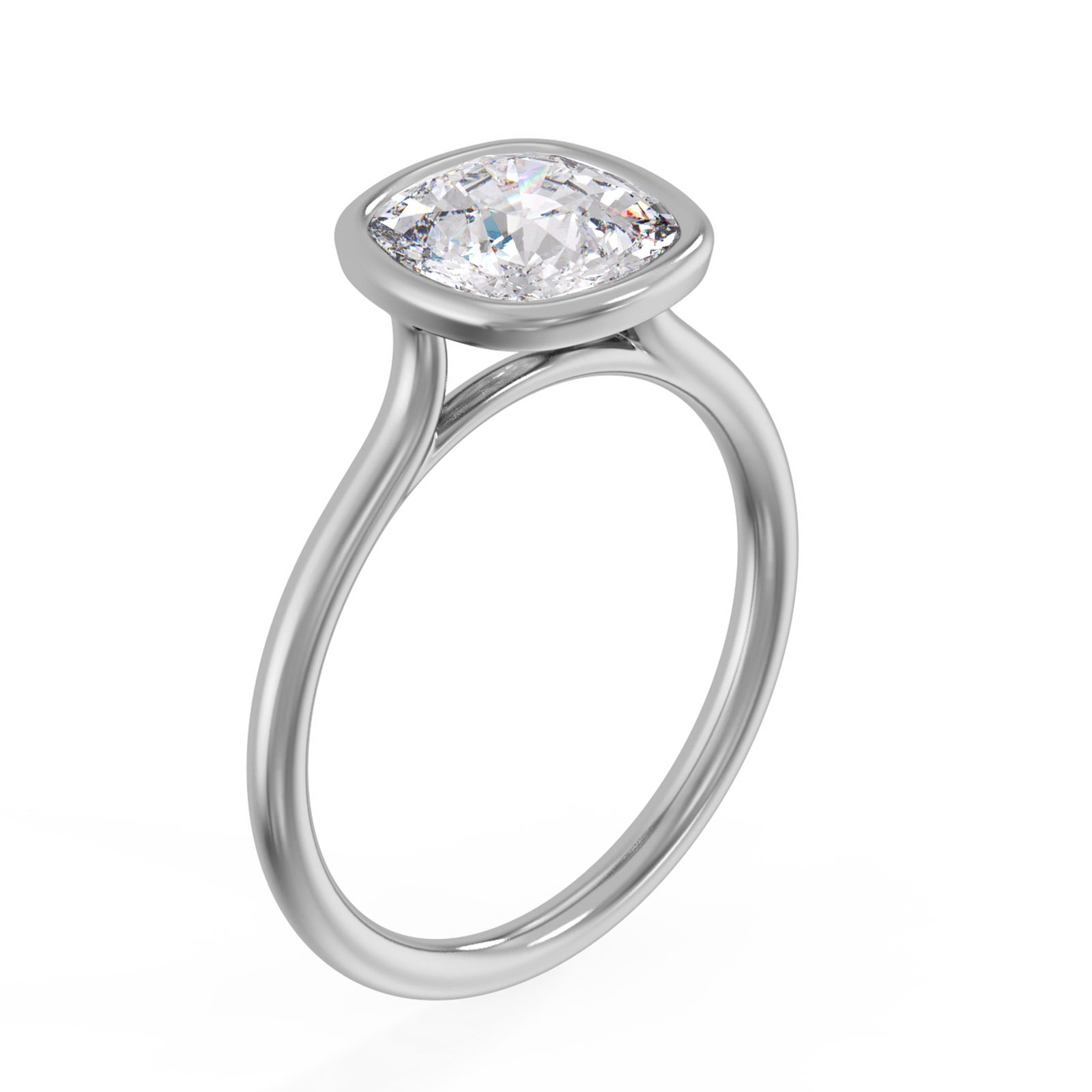 Titania in 18k White Gold — view 2
