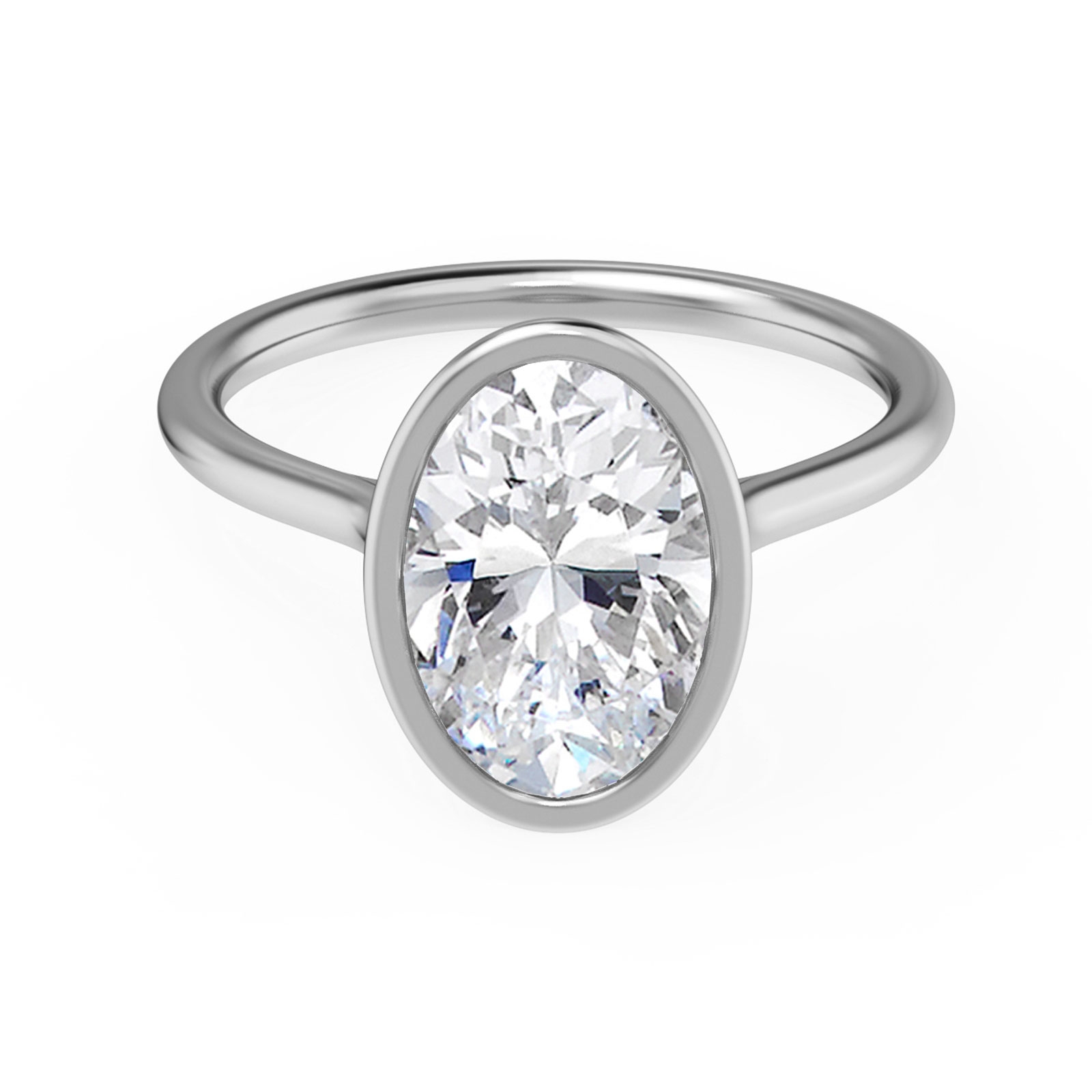 Margie in 18k White Gold
