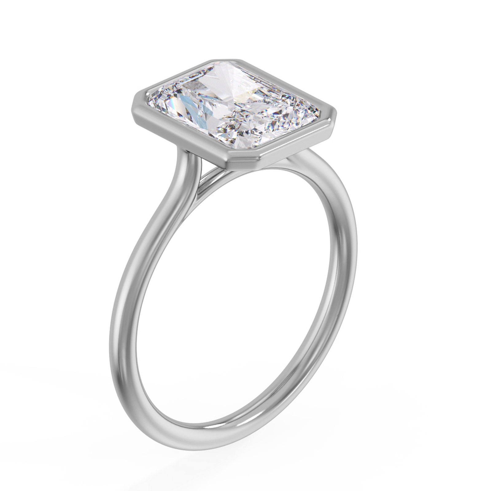 Christal in 18k White Gold — view 2