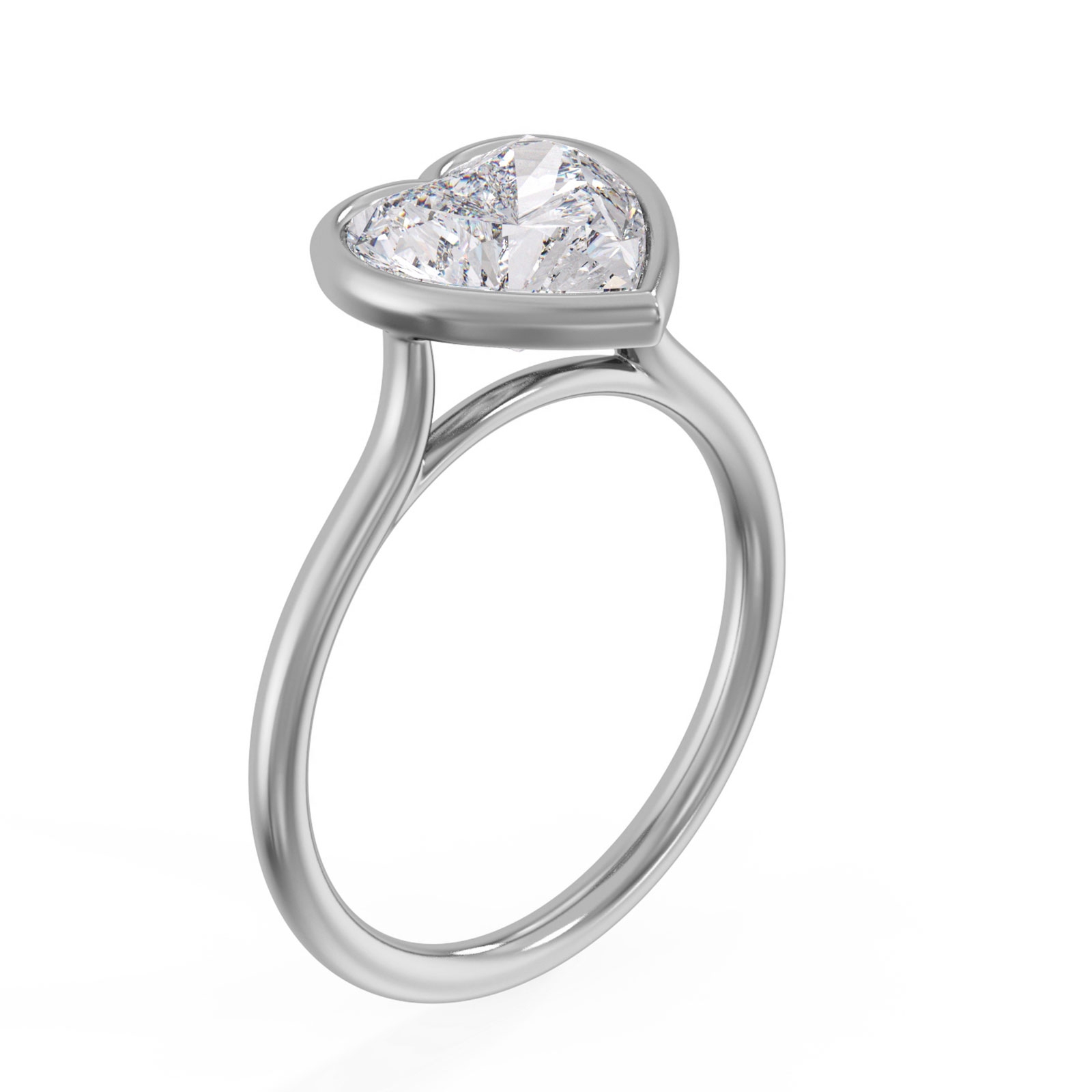 Jaylene in 18k White Gold — view 2