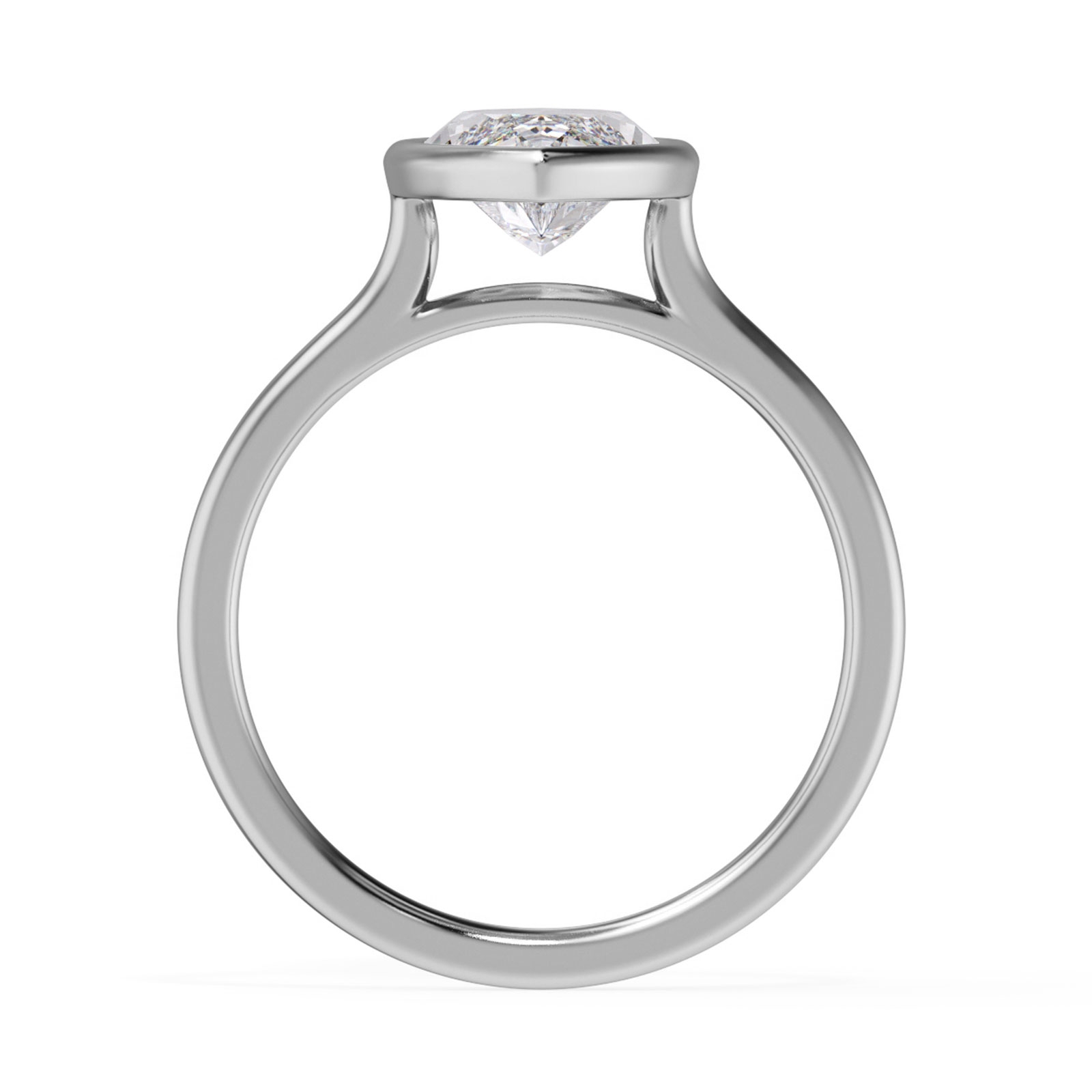 Glenys in 18k White Gold — view 3