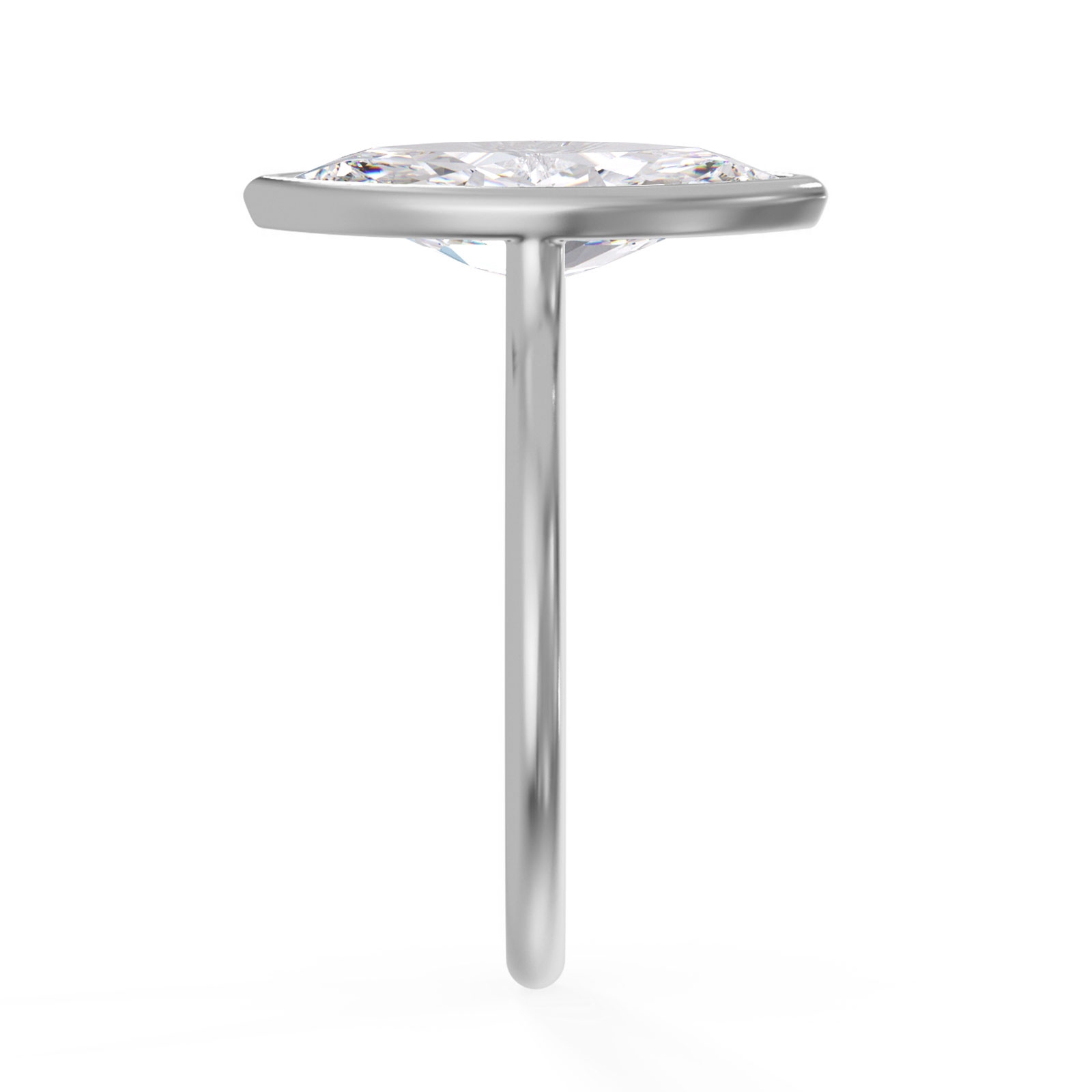 Glenys in 18k White Gold — view 4