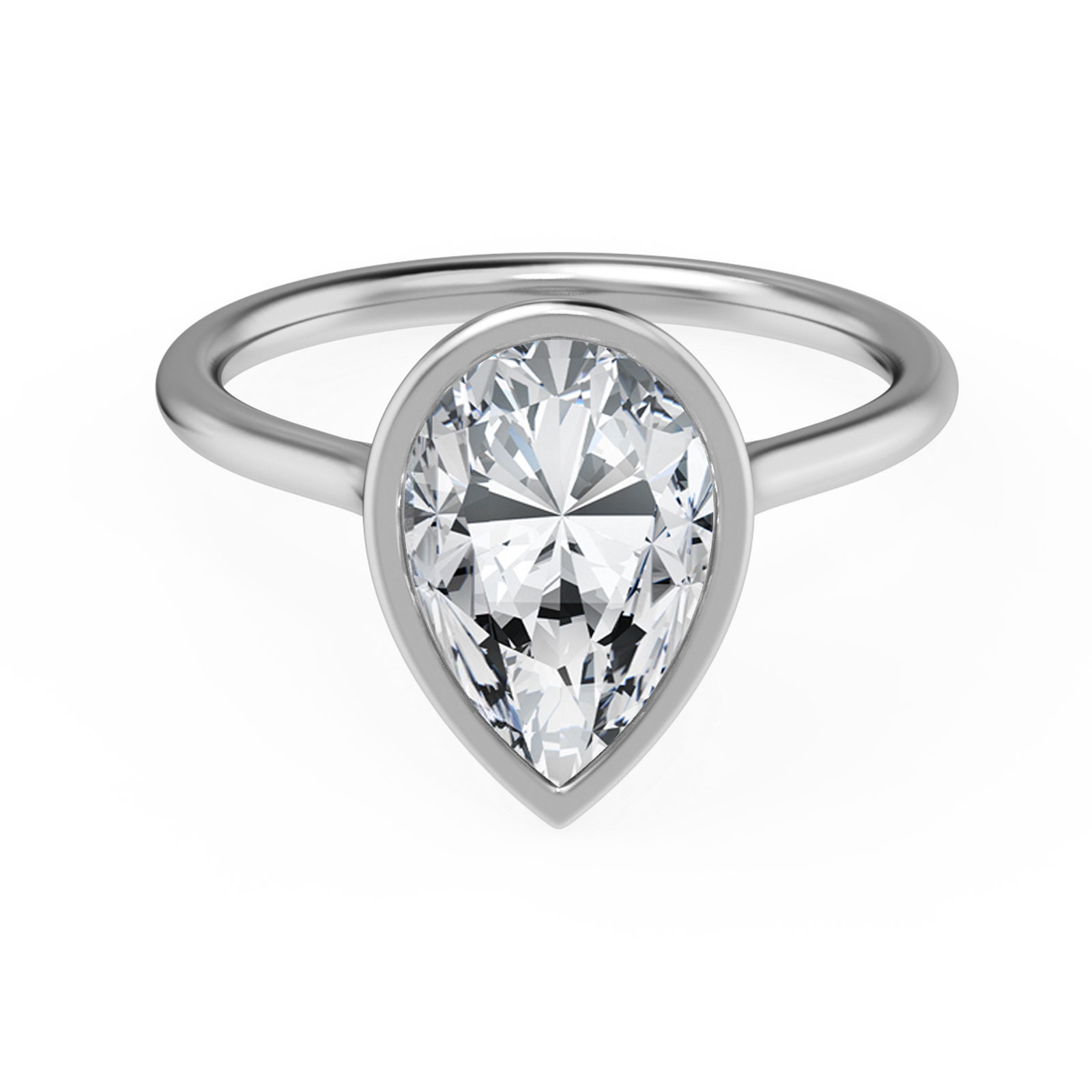 Deanna in 18k White Gold