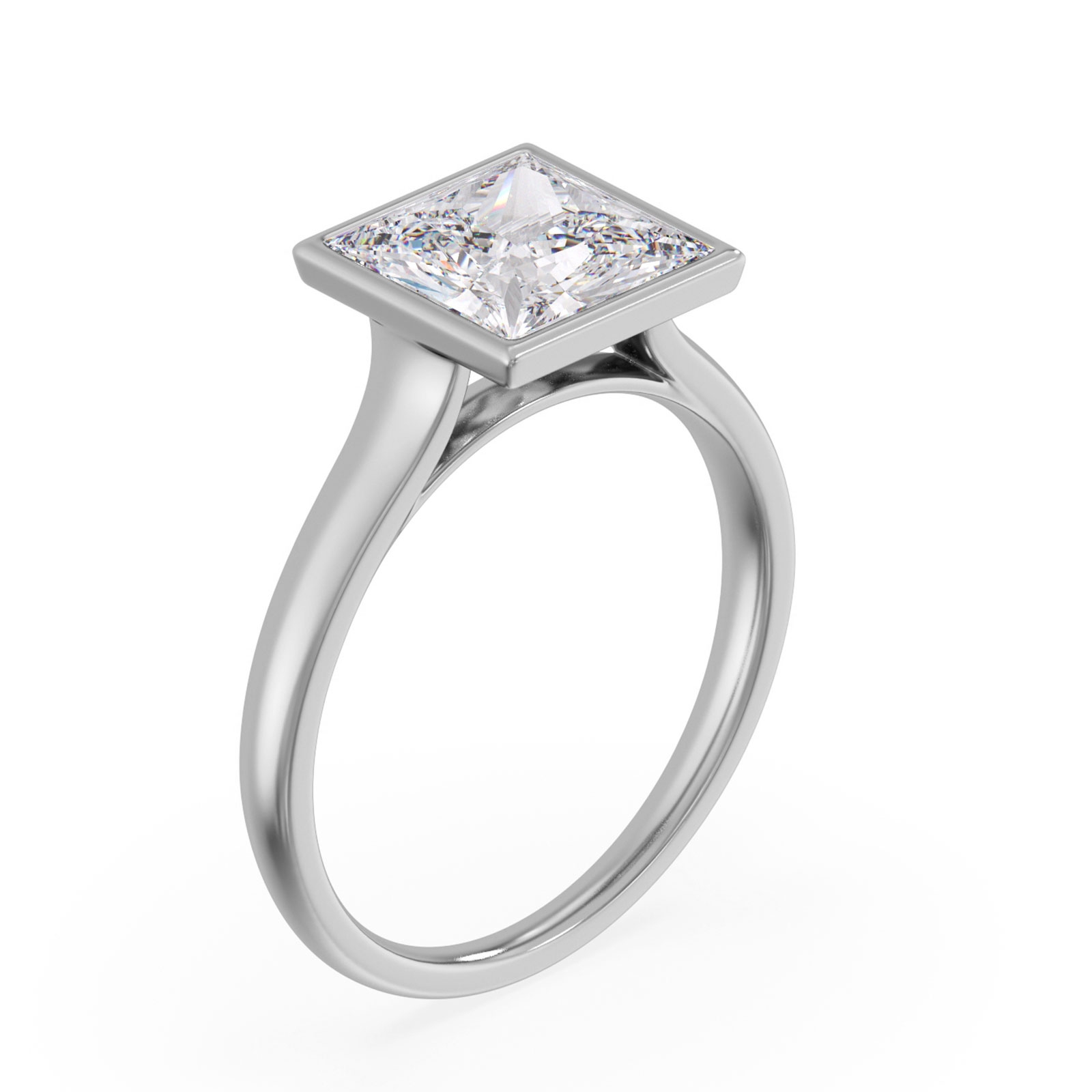 Richelle in 18k White Gold — view 2