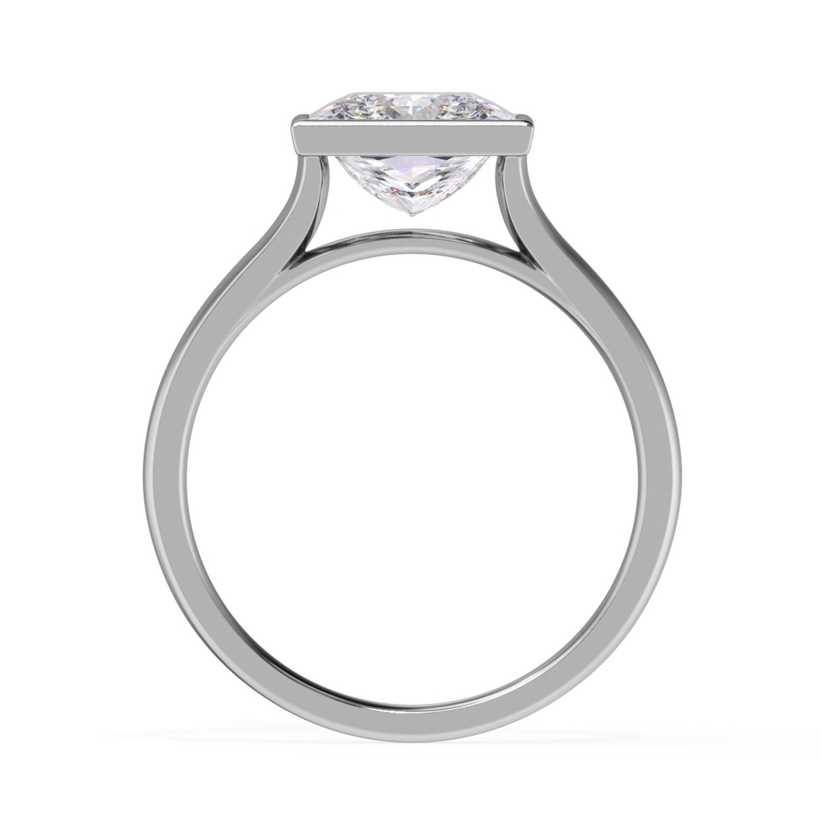 Richelle in 18k White Gold — view 3