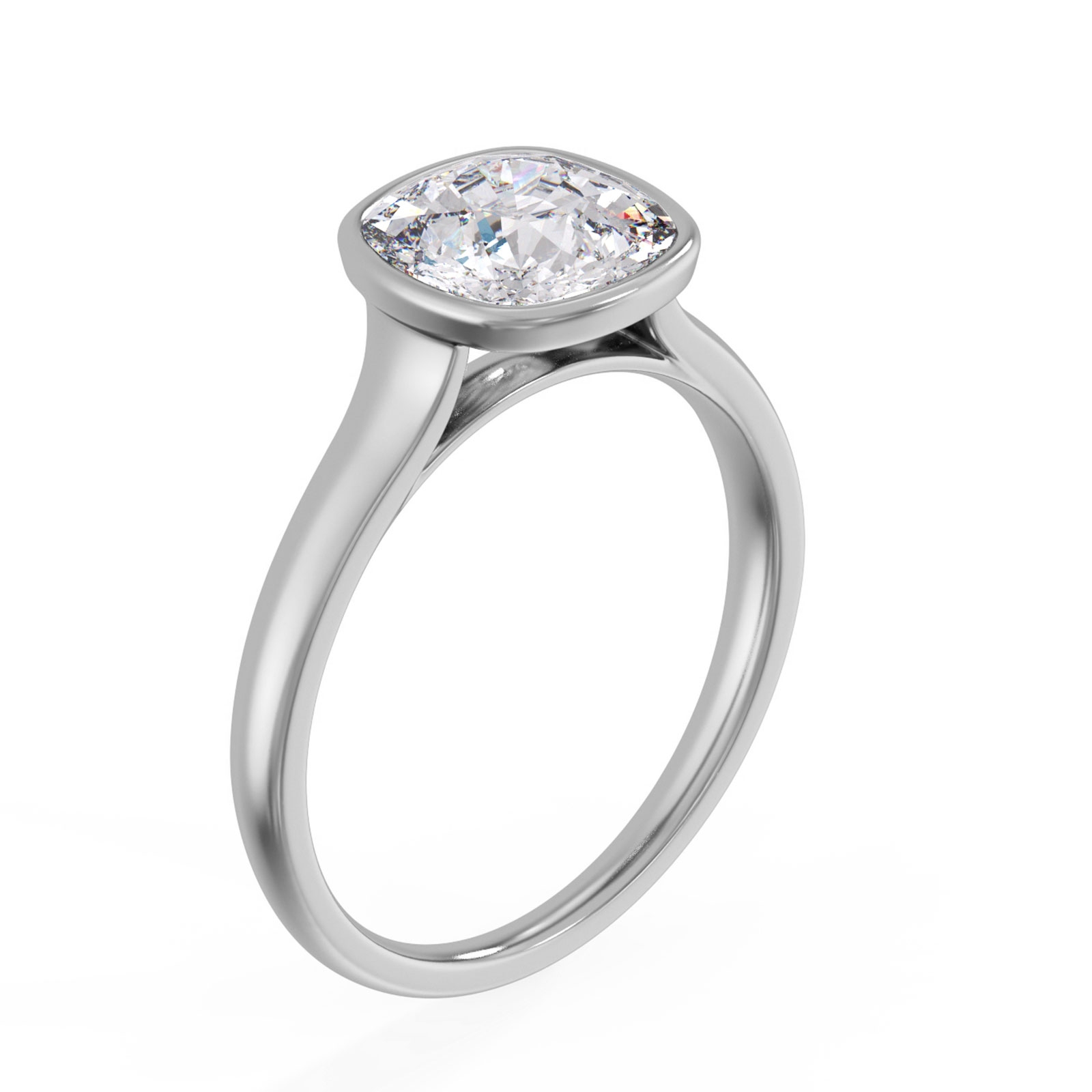Violetta in 18k White Gold — view 2