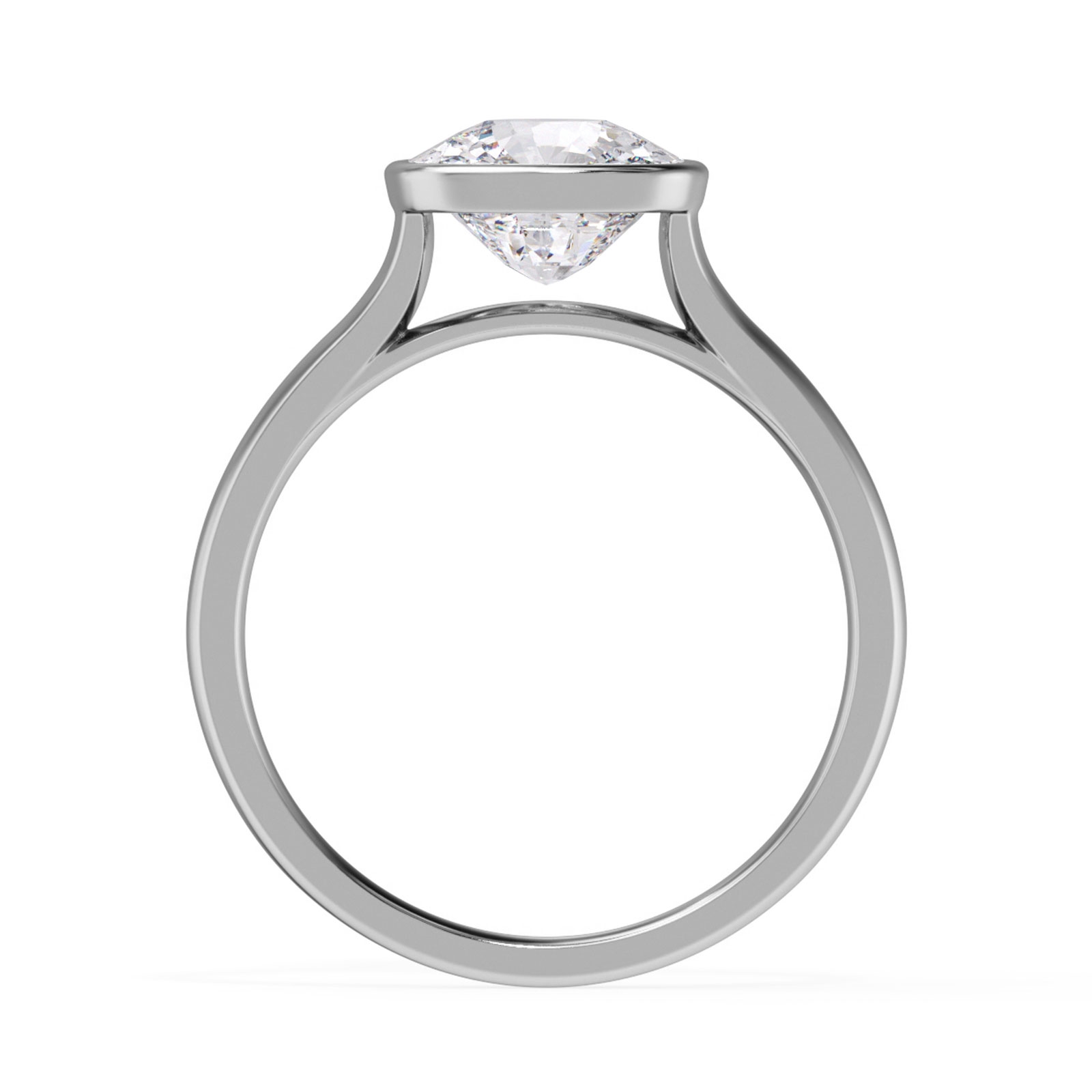 Violetta in 18k White Gold — view 3