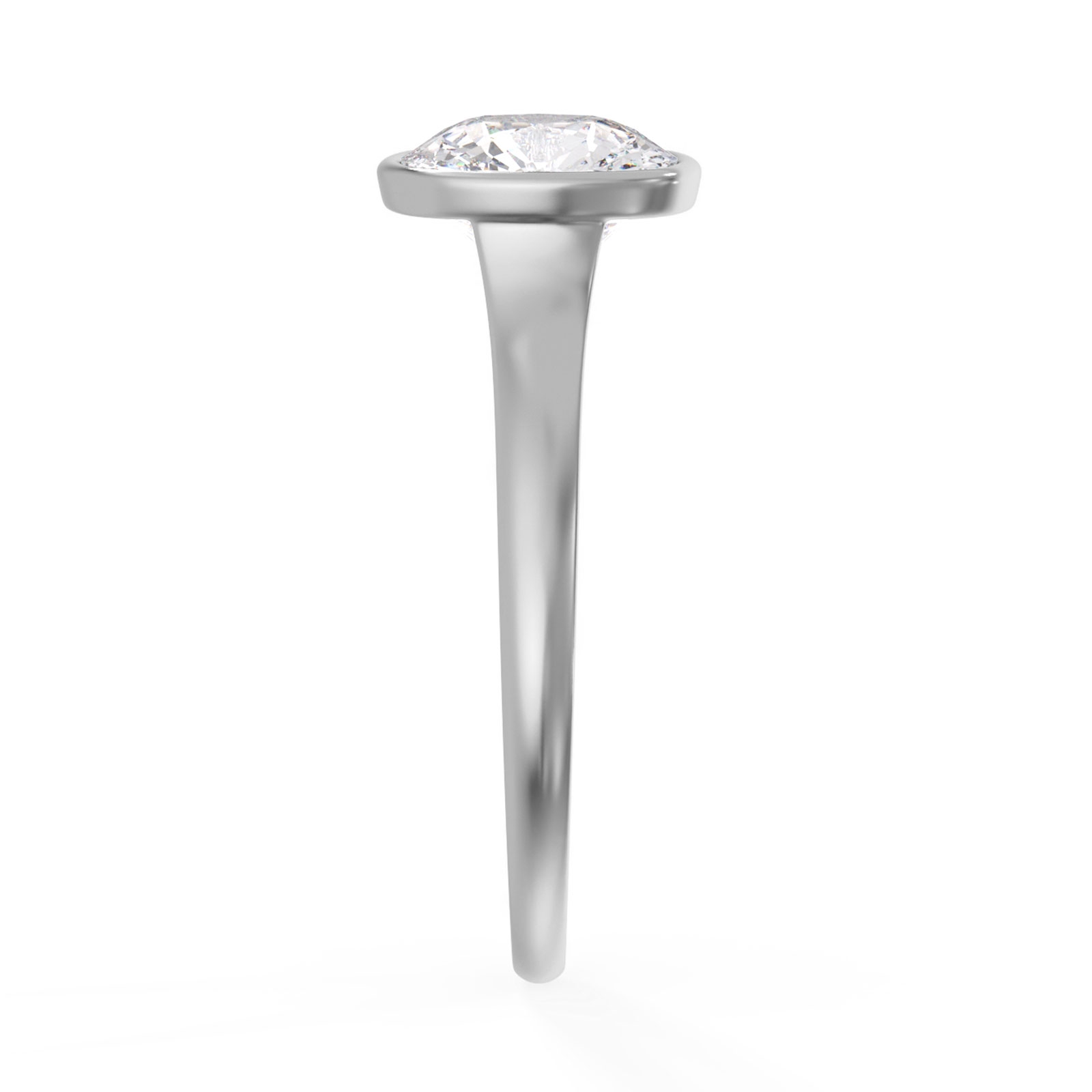 Violetta in 18k White Gold — view 4