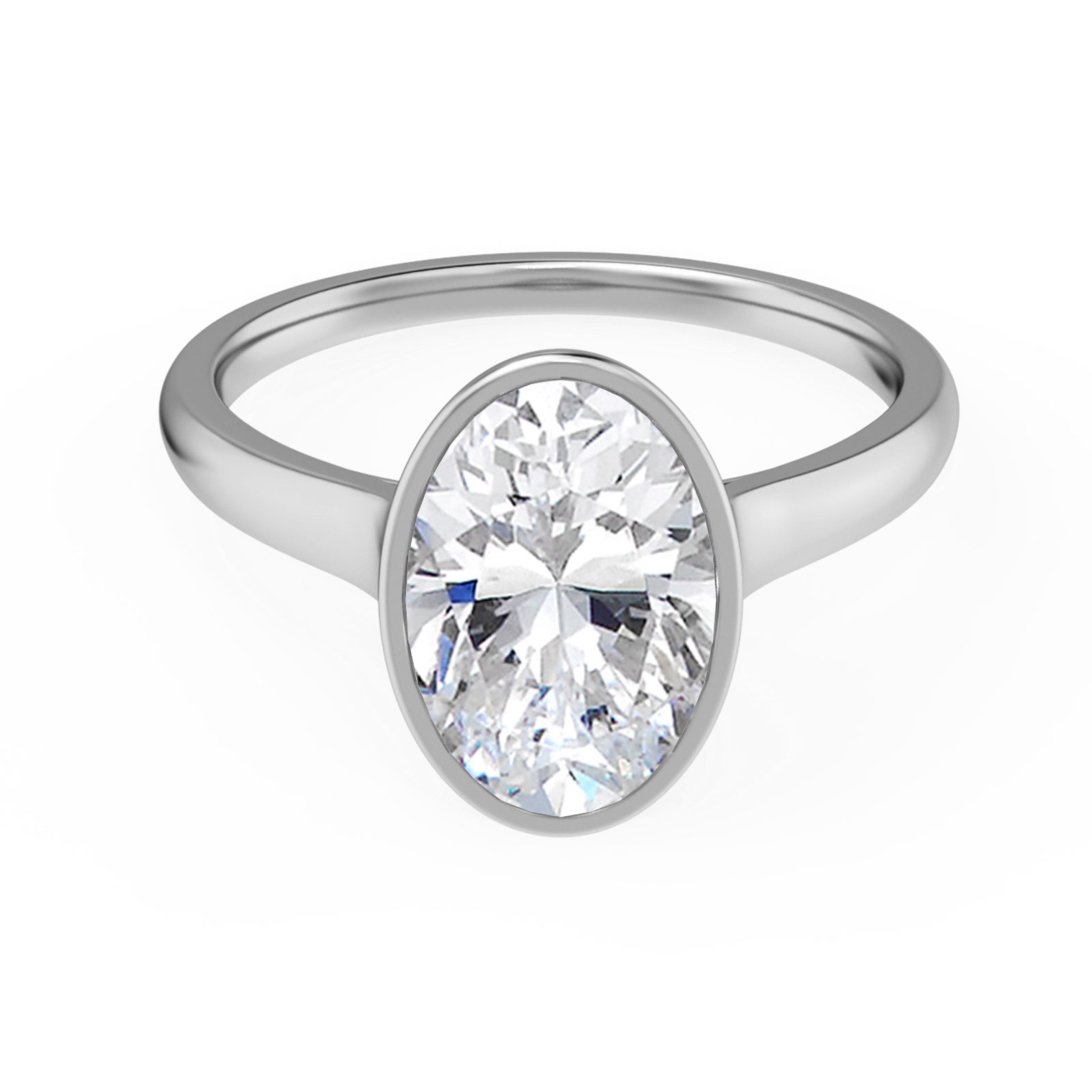 Natalia in 18k White Gold