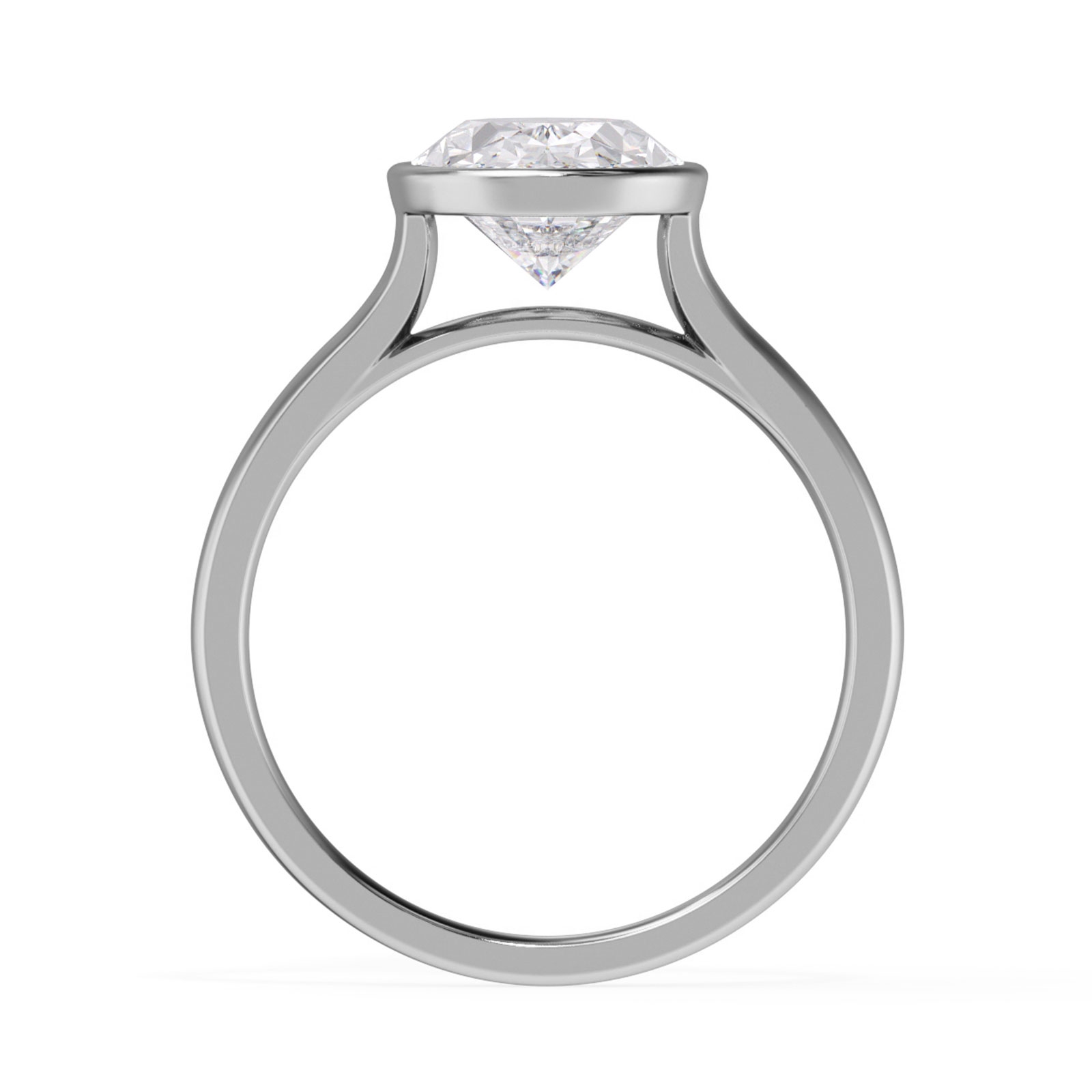 Natalia in 18k White Gold — view 3