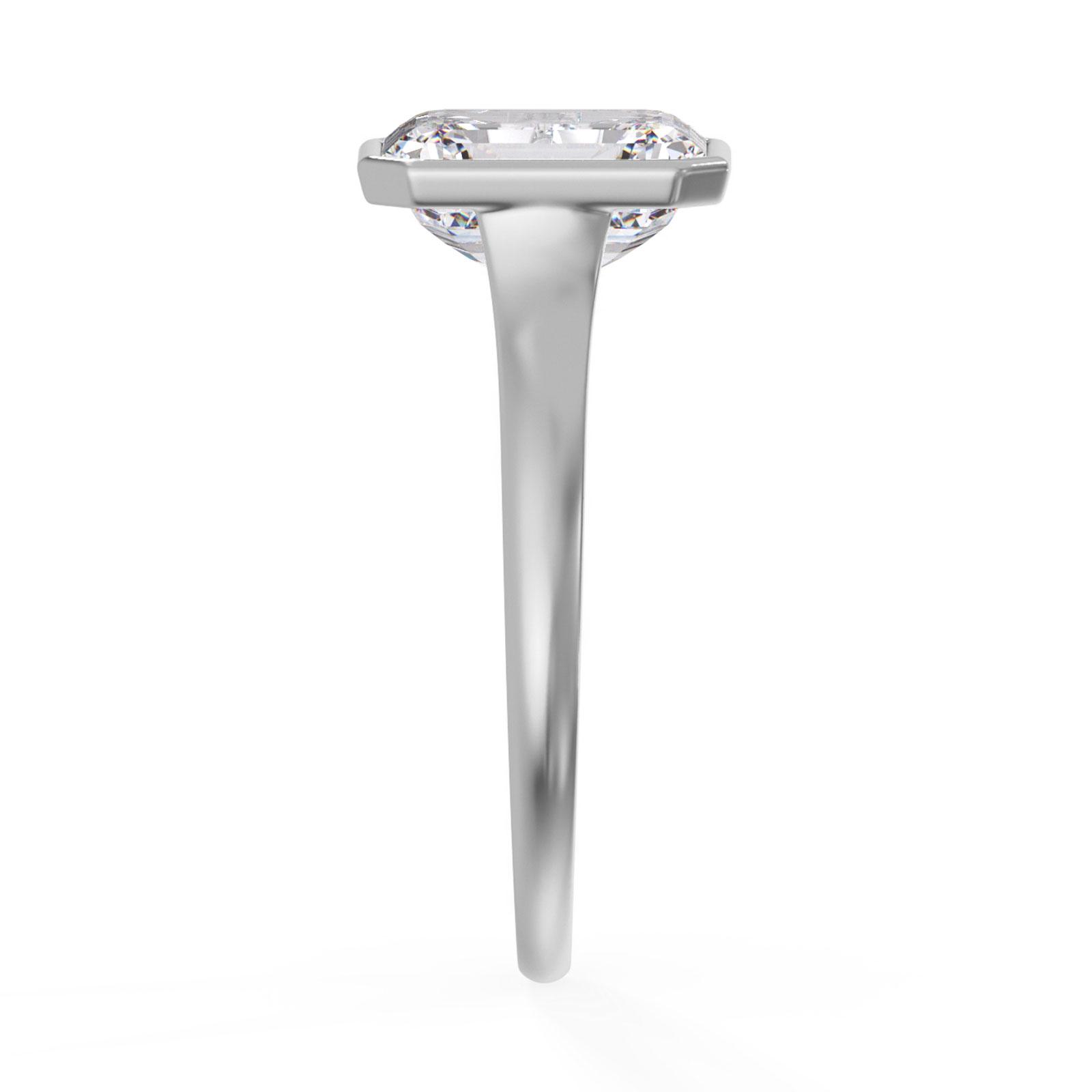 Kierra in 18k White Gold — view 4