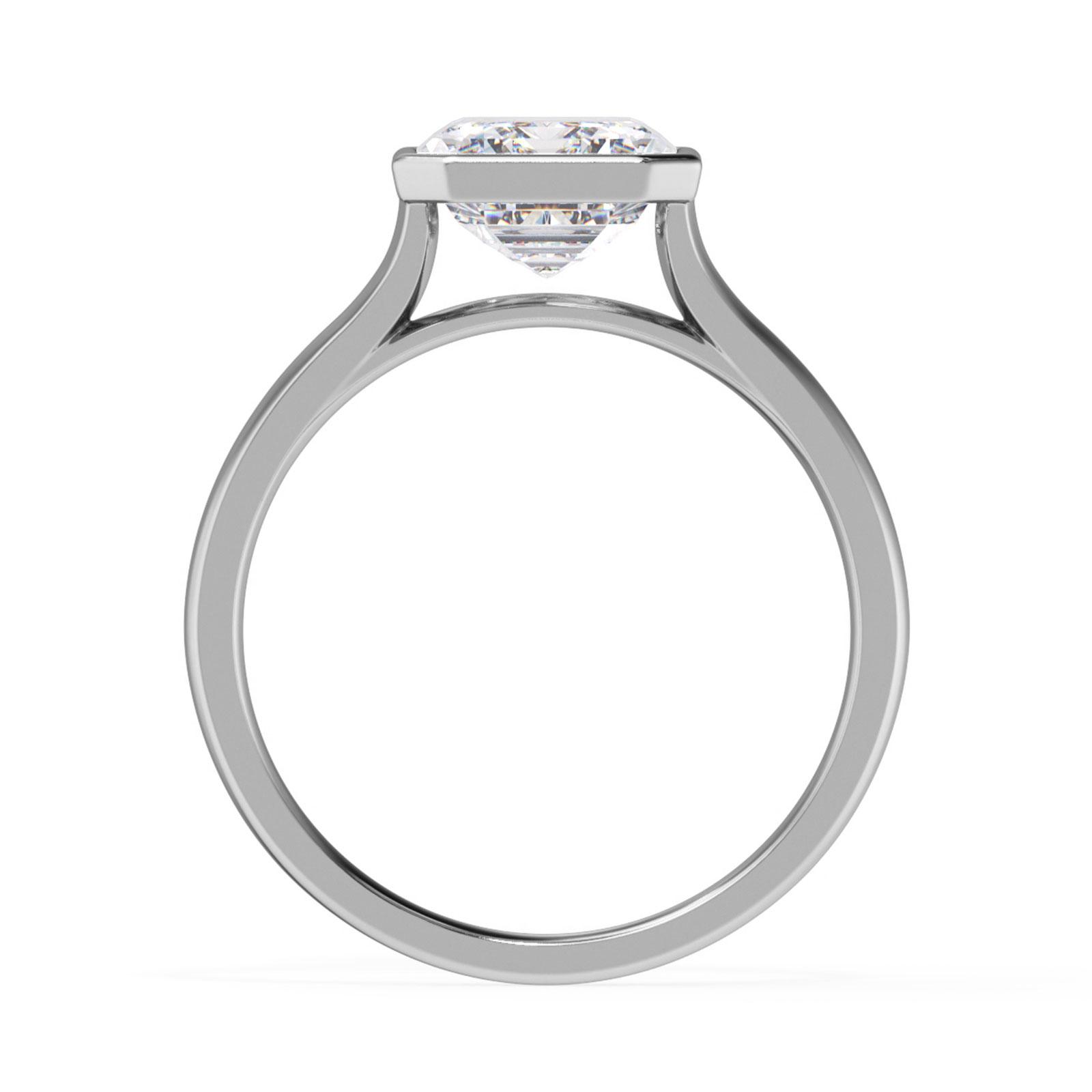 Kierra in 18k White Gold — view 3