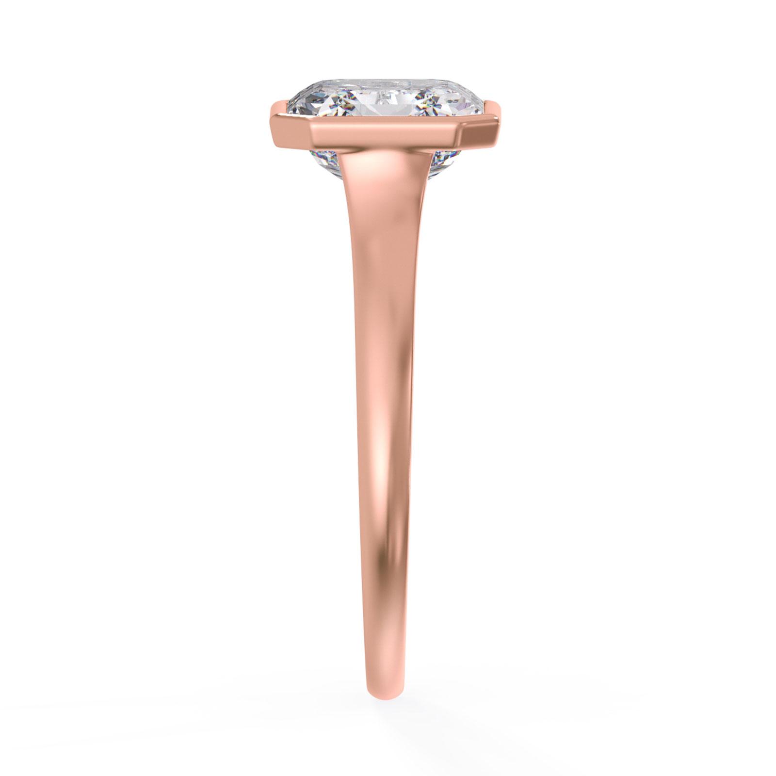 Haylee in 18k Rose Gold — view 4