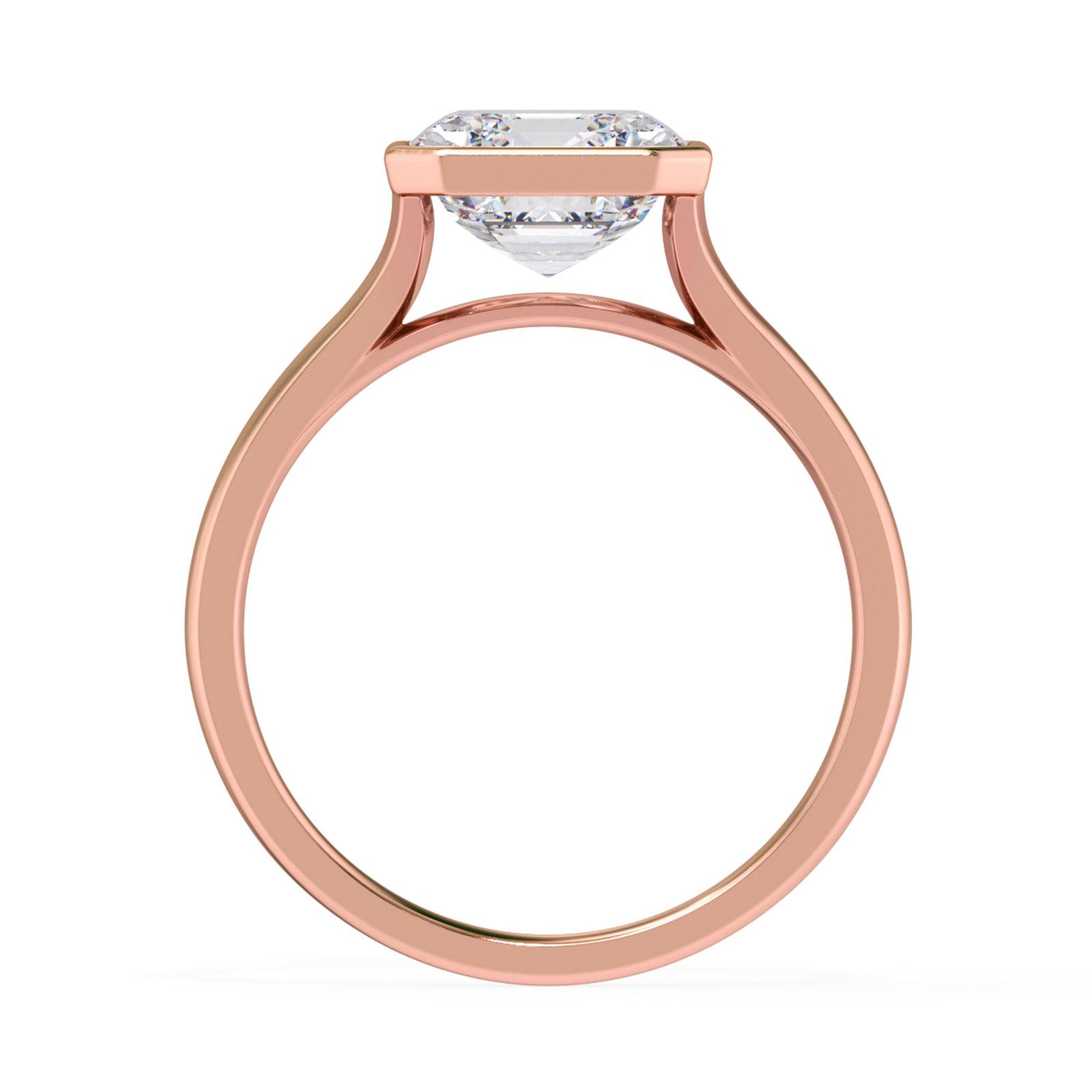 Haylee in 18k Rose Gold — view 3