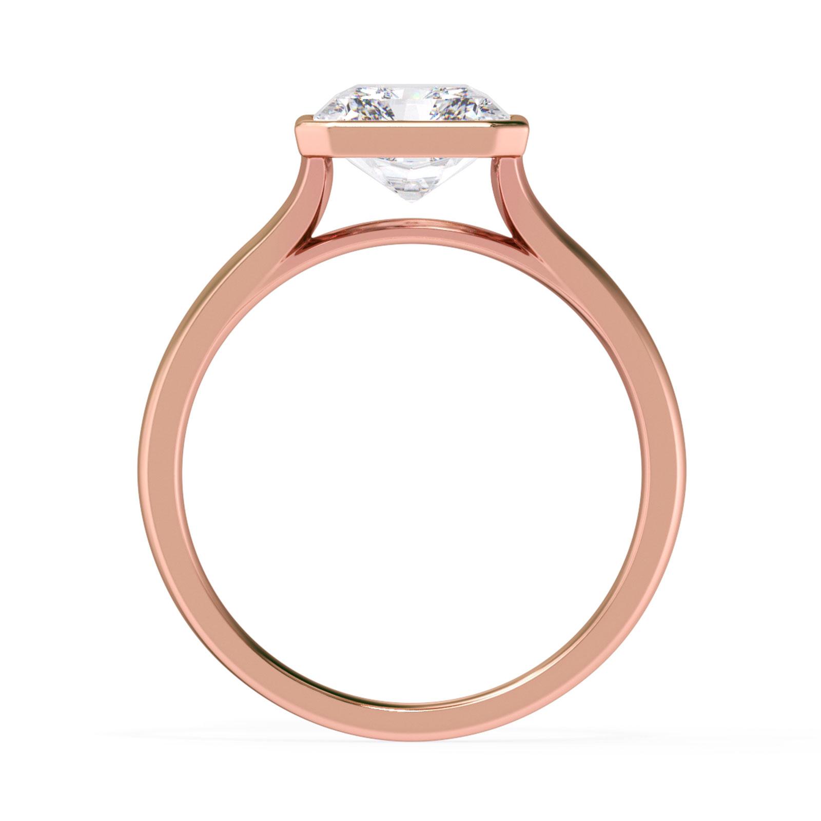 Carrie in 18k Rose Gold — view 3