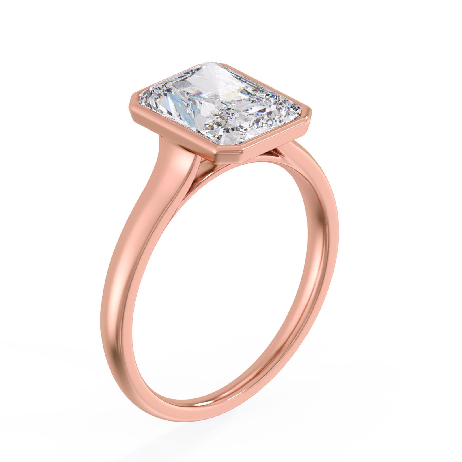 Carrie in 18k Rose Gold — view 2