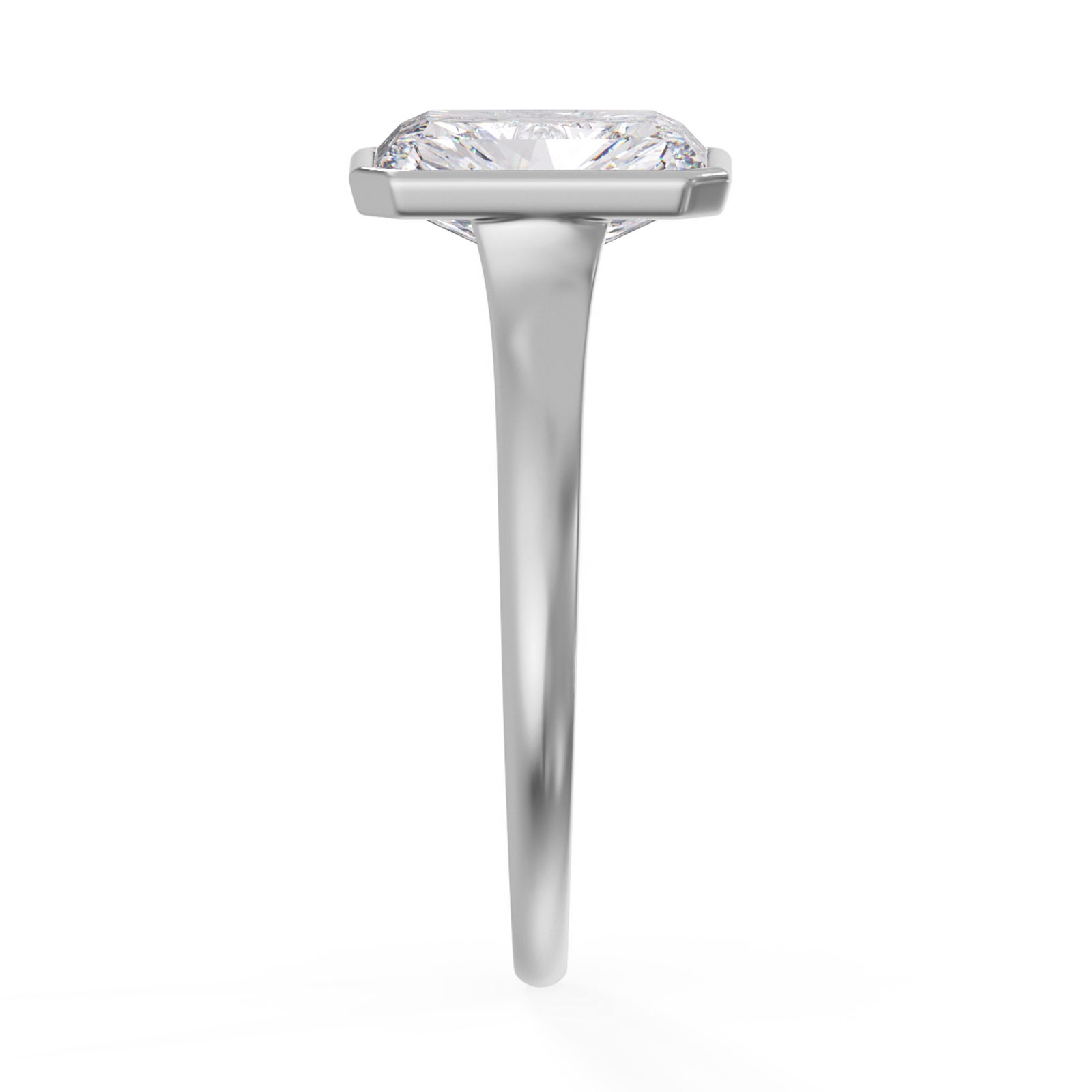 Carrie in 18k White Gold — view 4