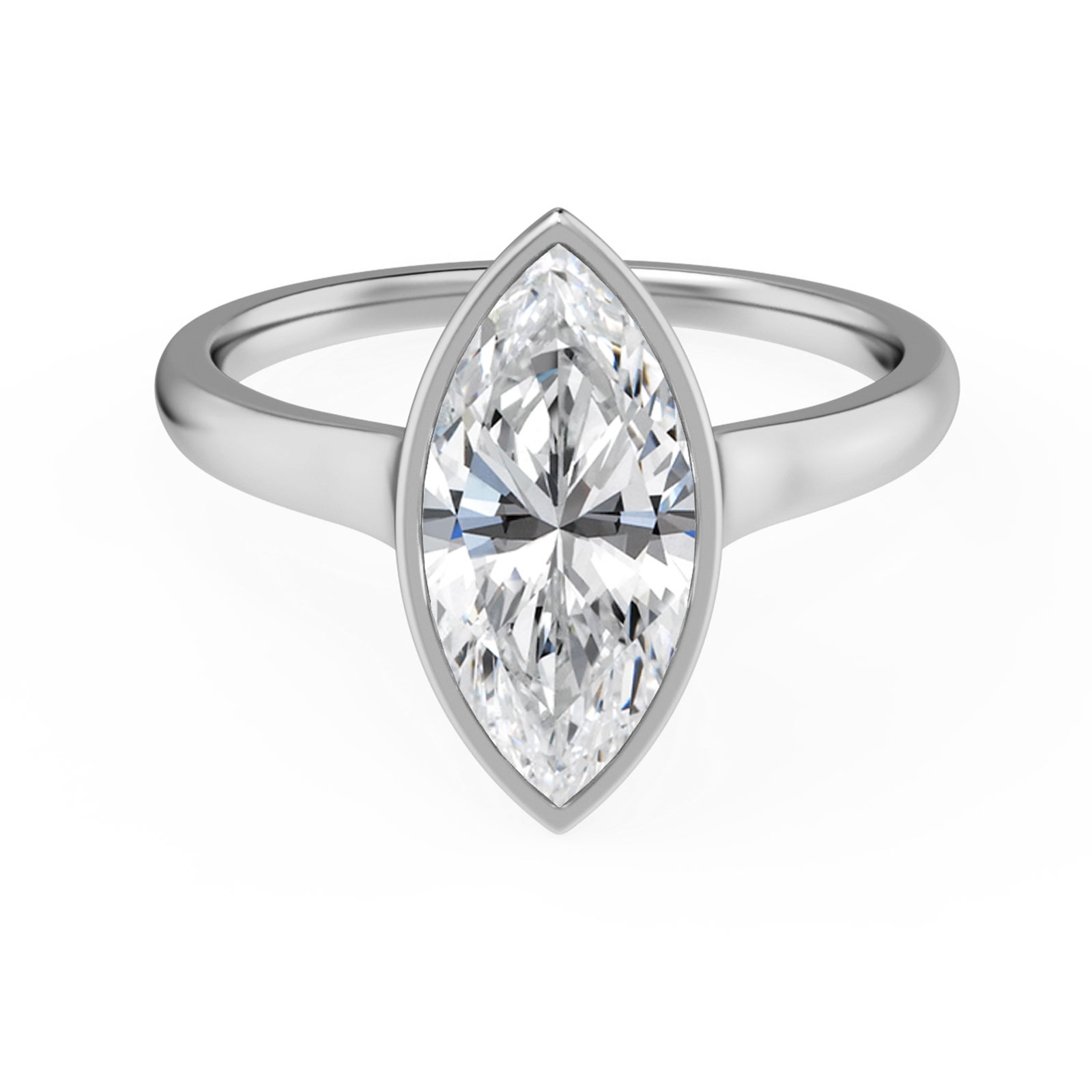 Jenelle in 18k White Gold