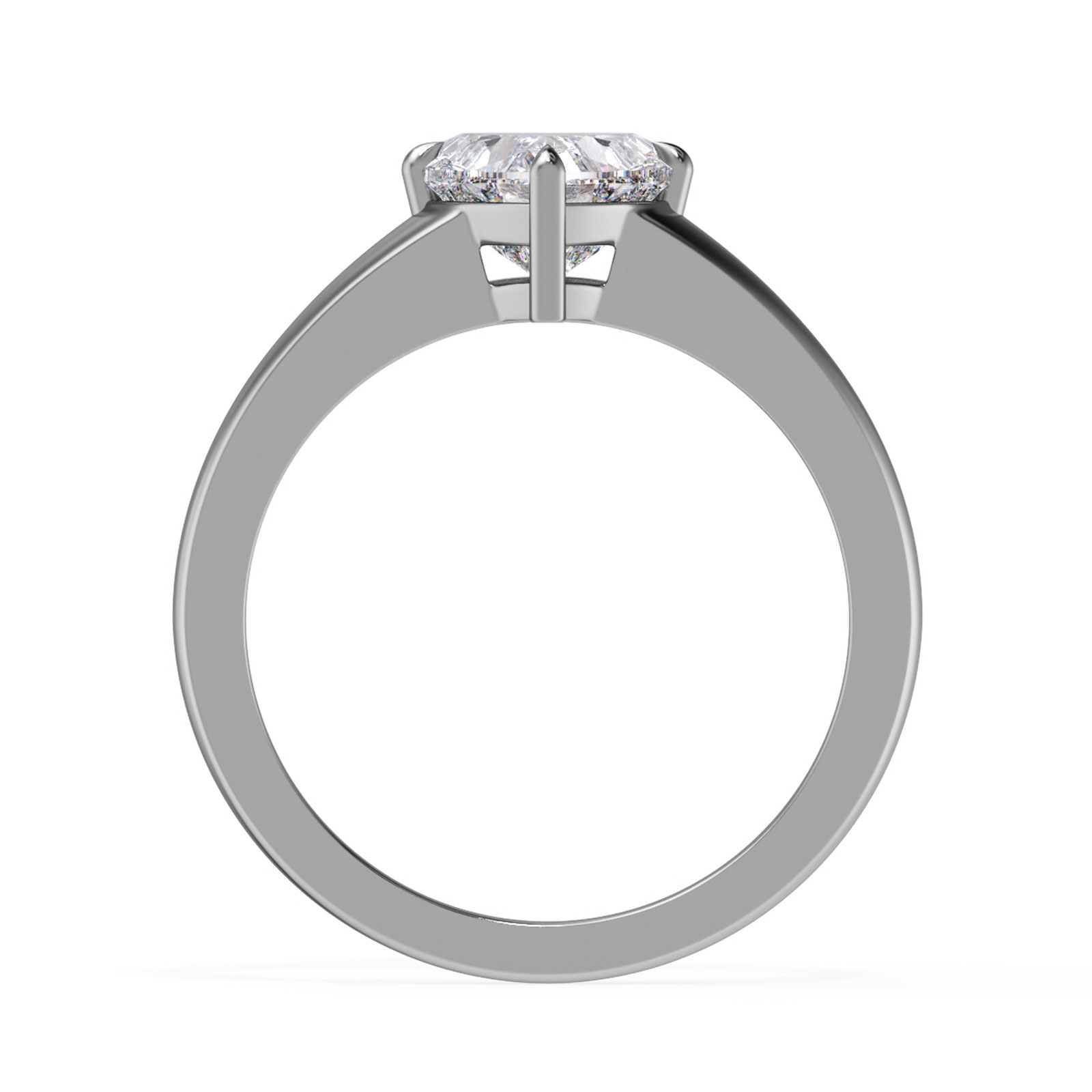 Nerys in 18k White Gold — view 3