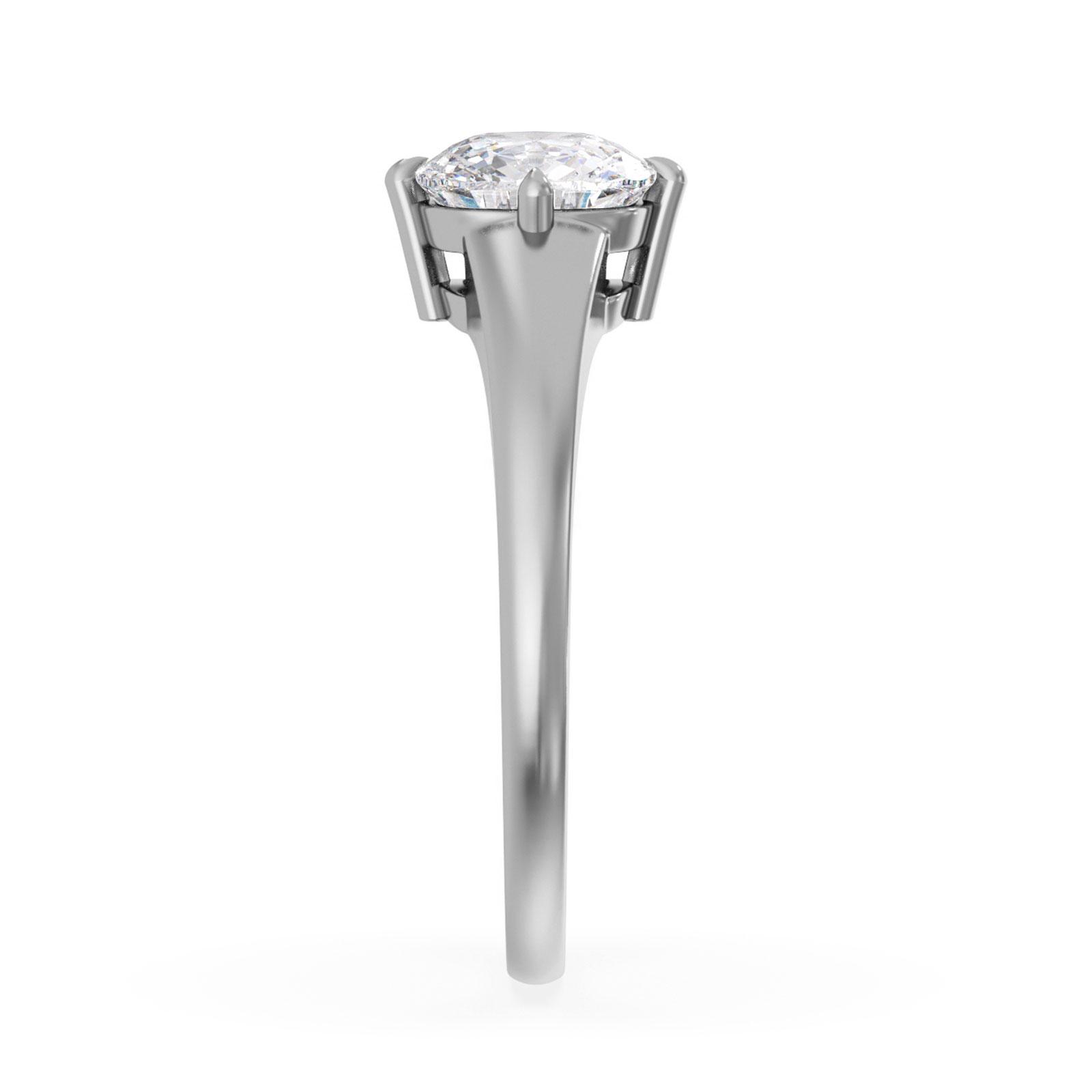 Lynn in 18k White Gold — view 4