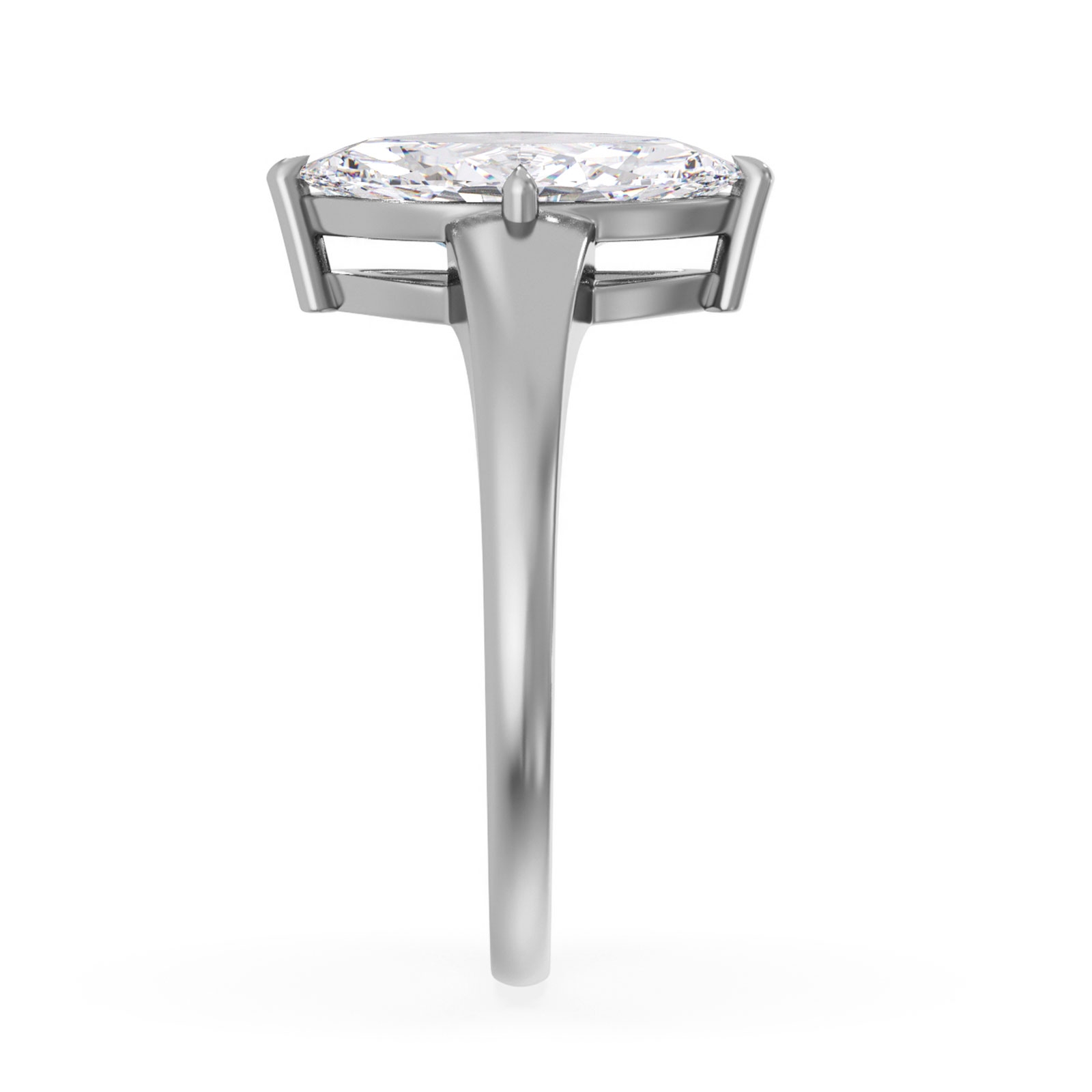 Gabrielle in 18k White Gold — view 4