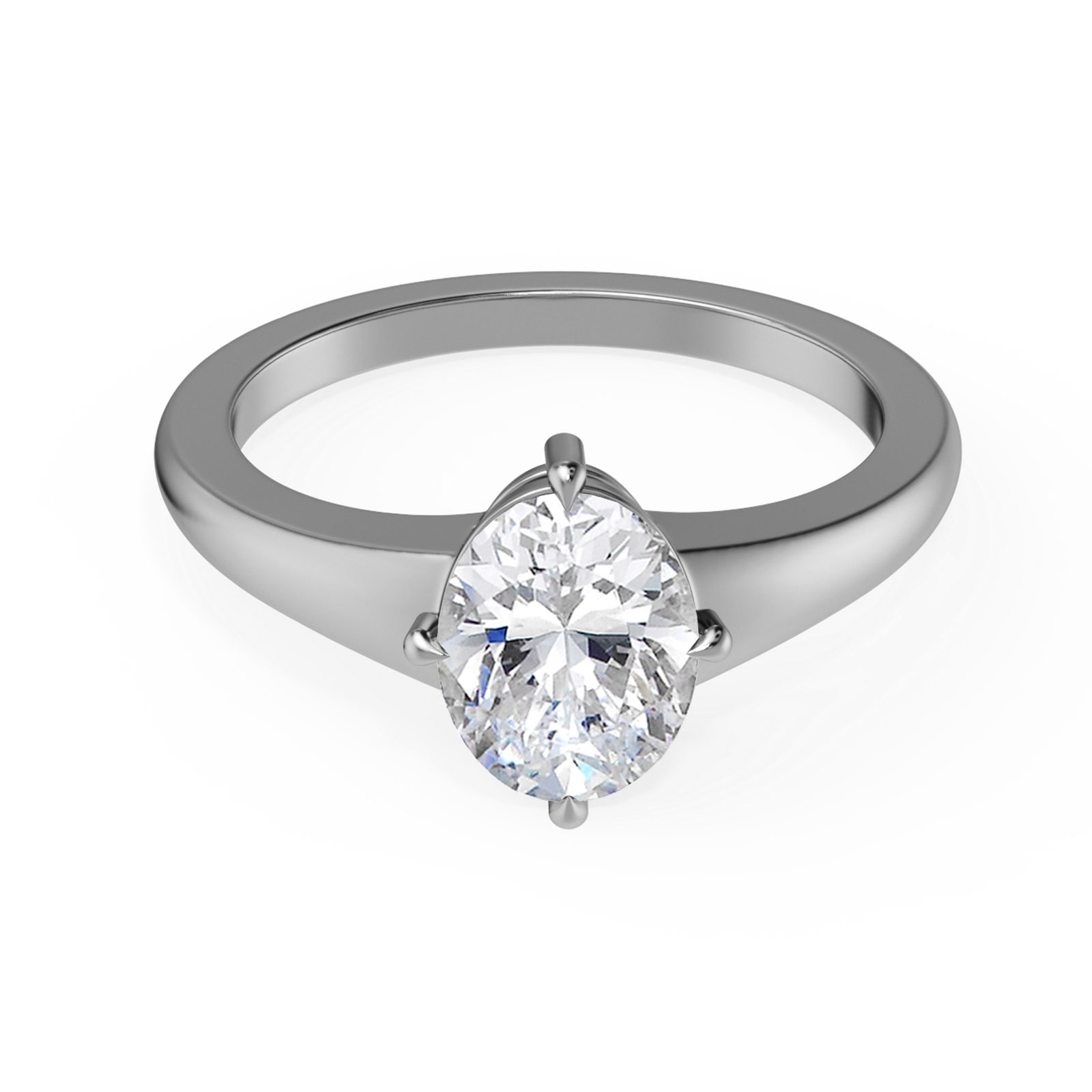 Camila in 18k White Gold