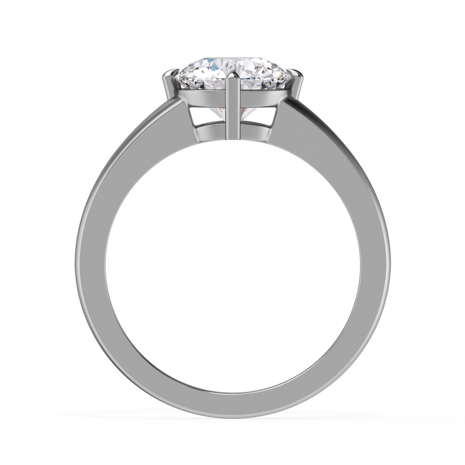 Blaire in 18k White Gold — view 3