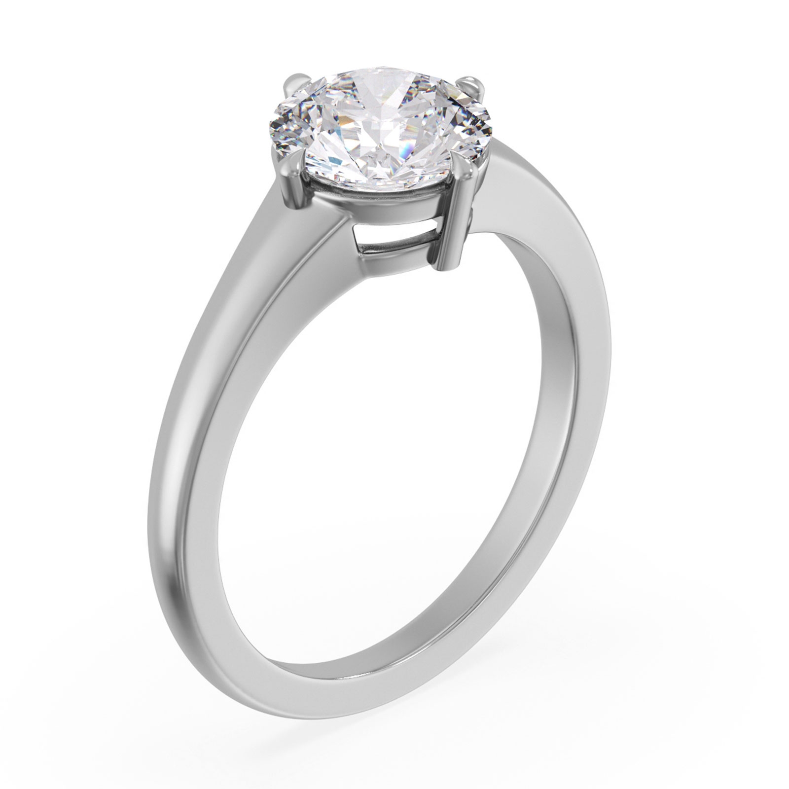 Blaire in 18k White Gold — view 2