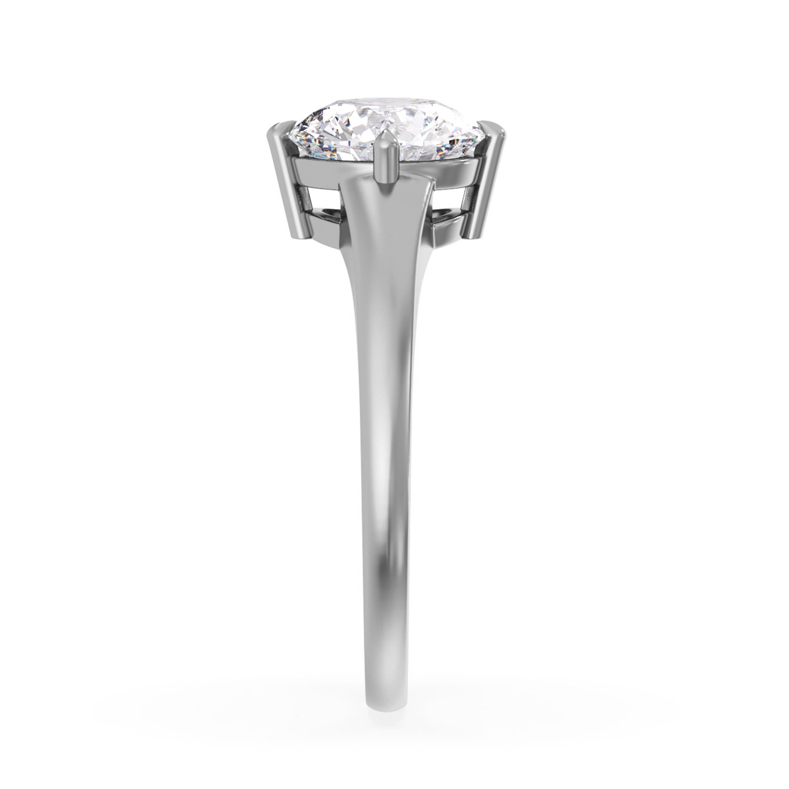 Blaire in 18k White Gold — view 4